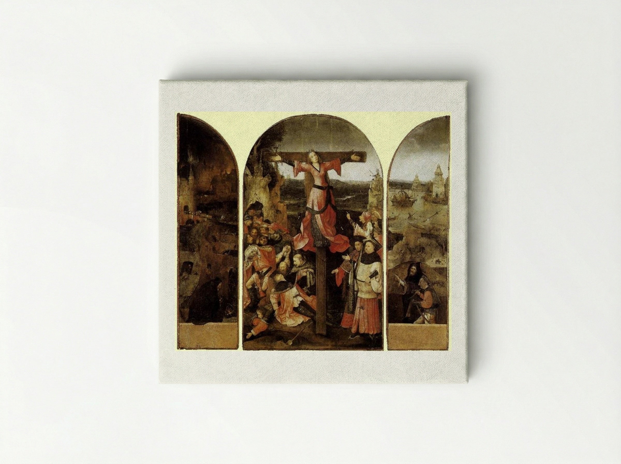 St. Liberata Triptych - Hieronymus Bosch - Canvas