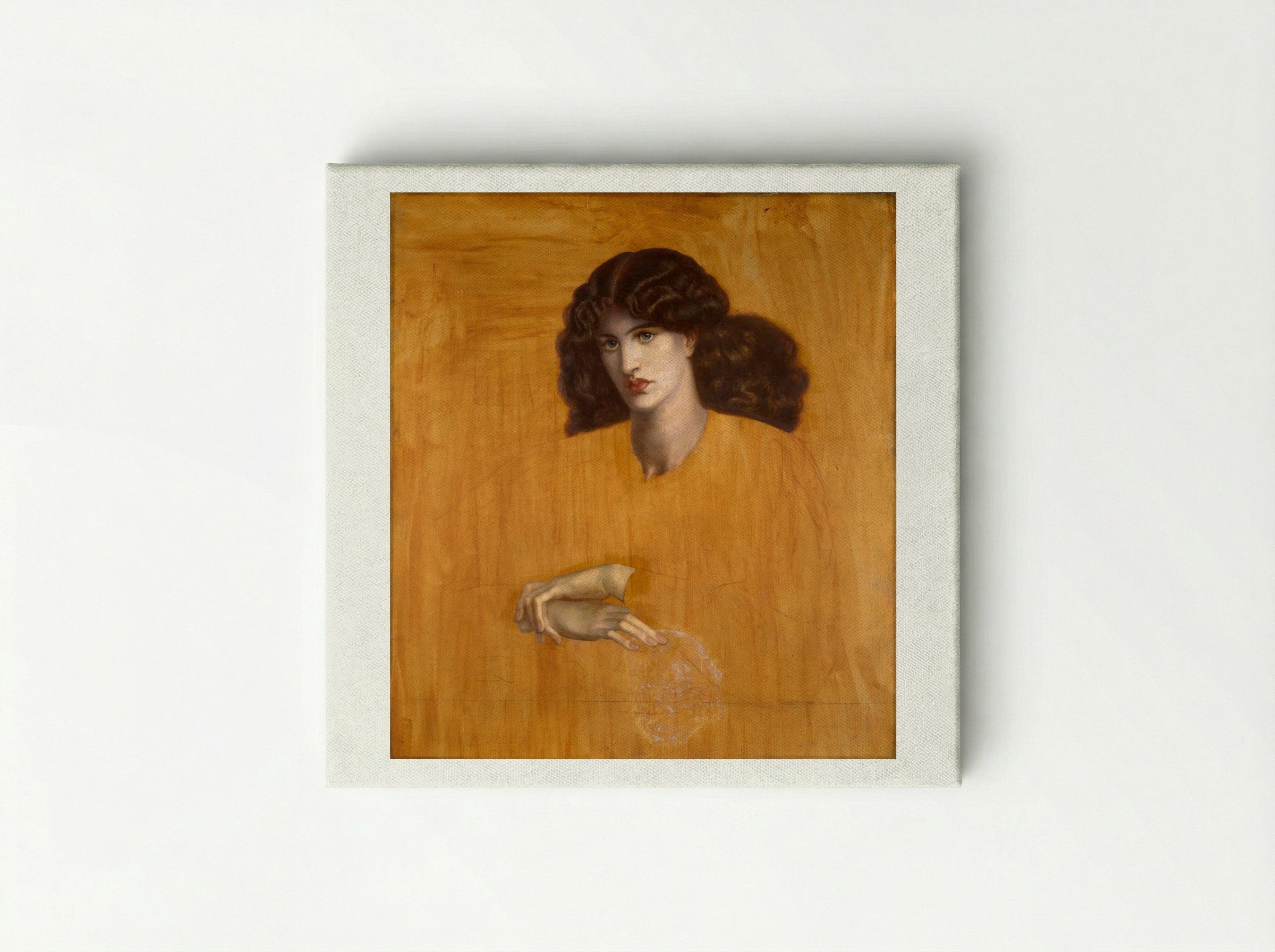 La Donna della Finestra - Dante Gabriel Rossetti - Canvas