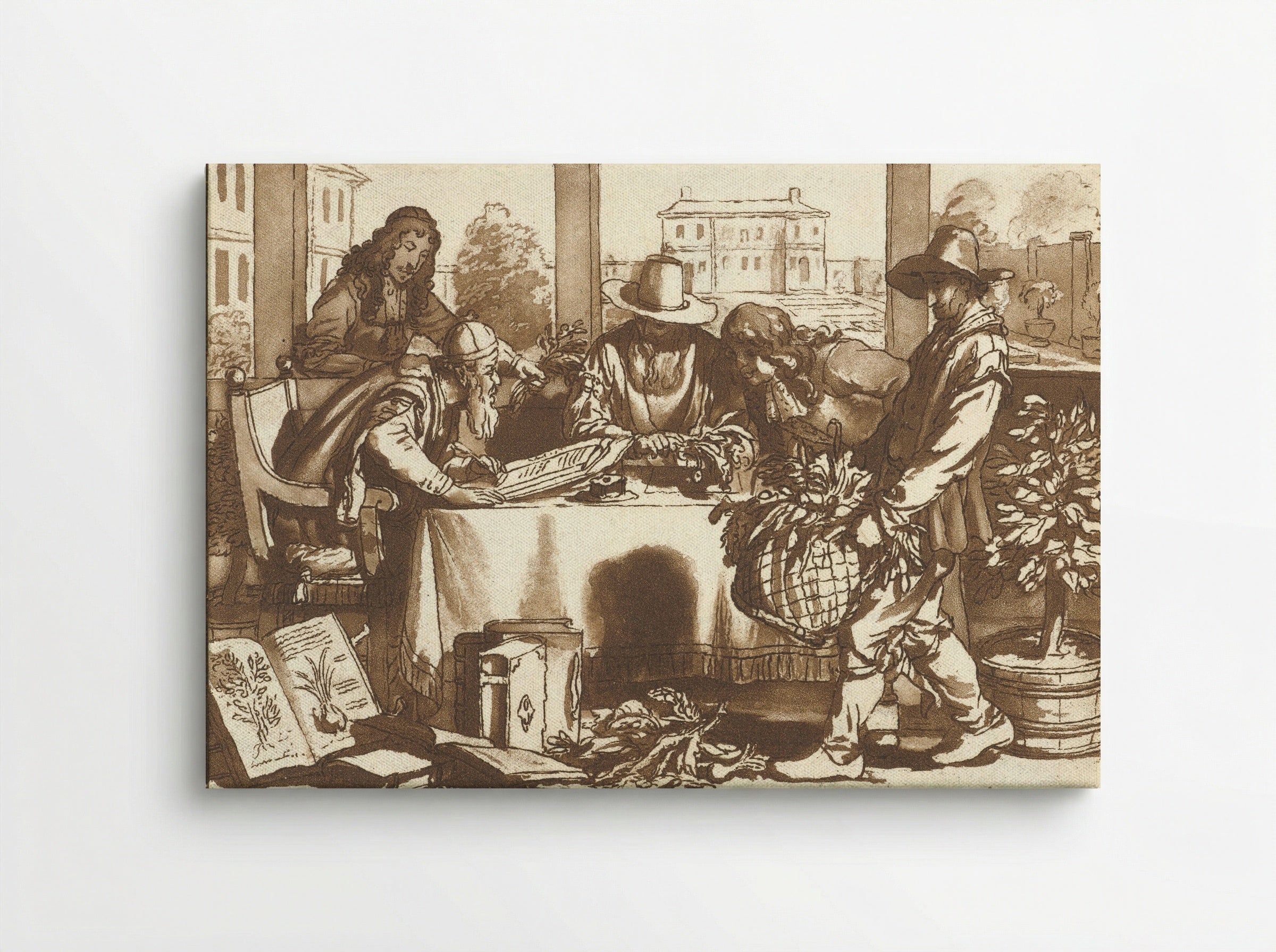 Botanicus - Cornelis Brouwer - Canvas