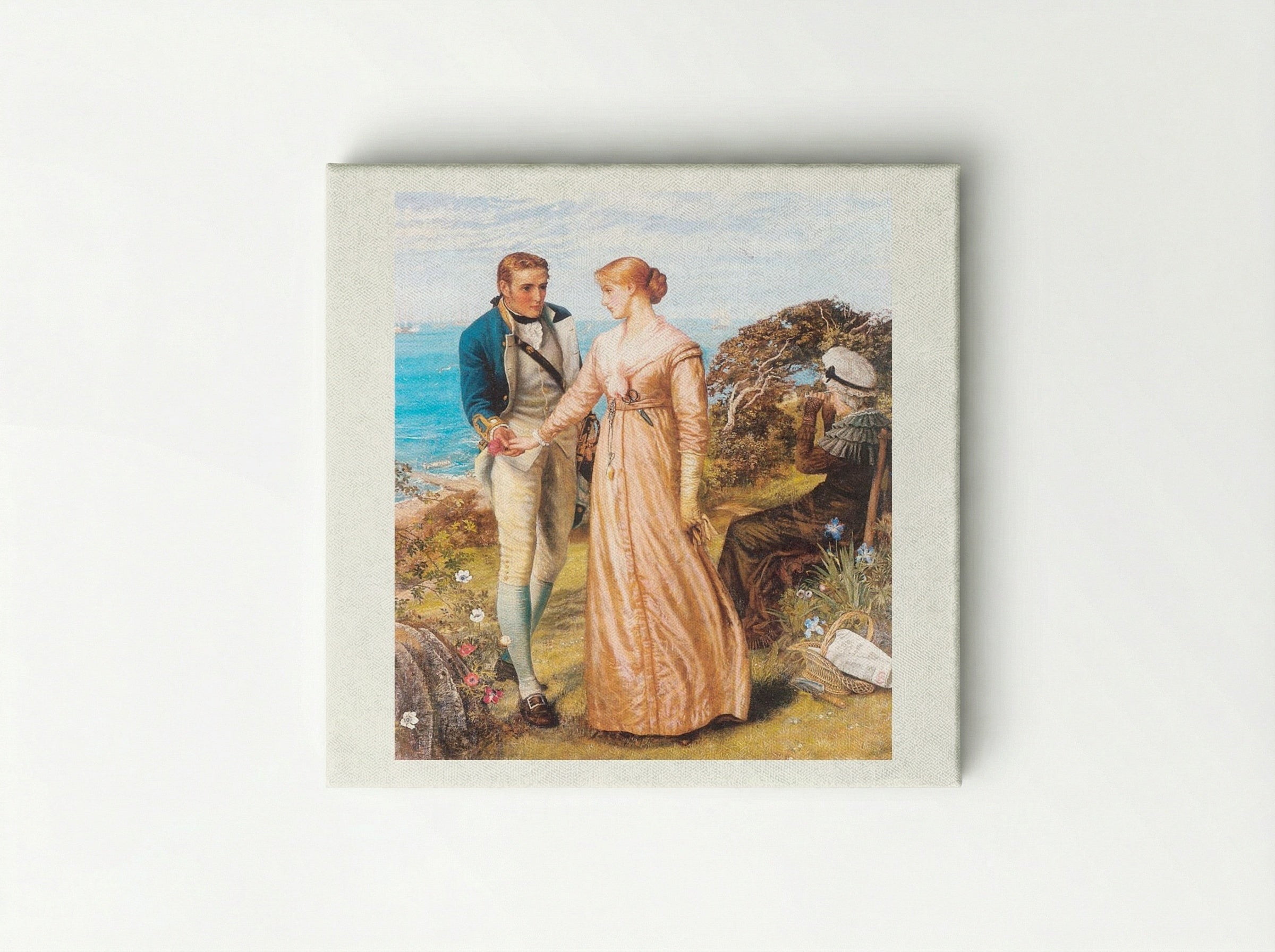The Sailing Signal Gun - Arthur Hughes - Canvas