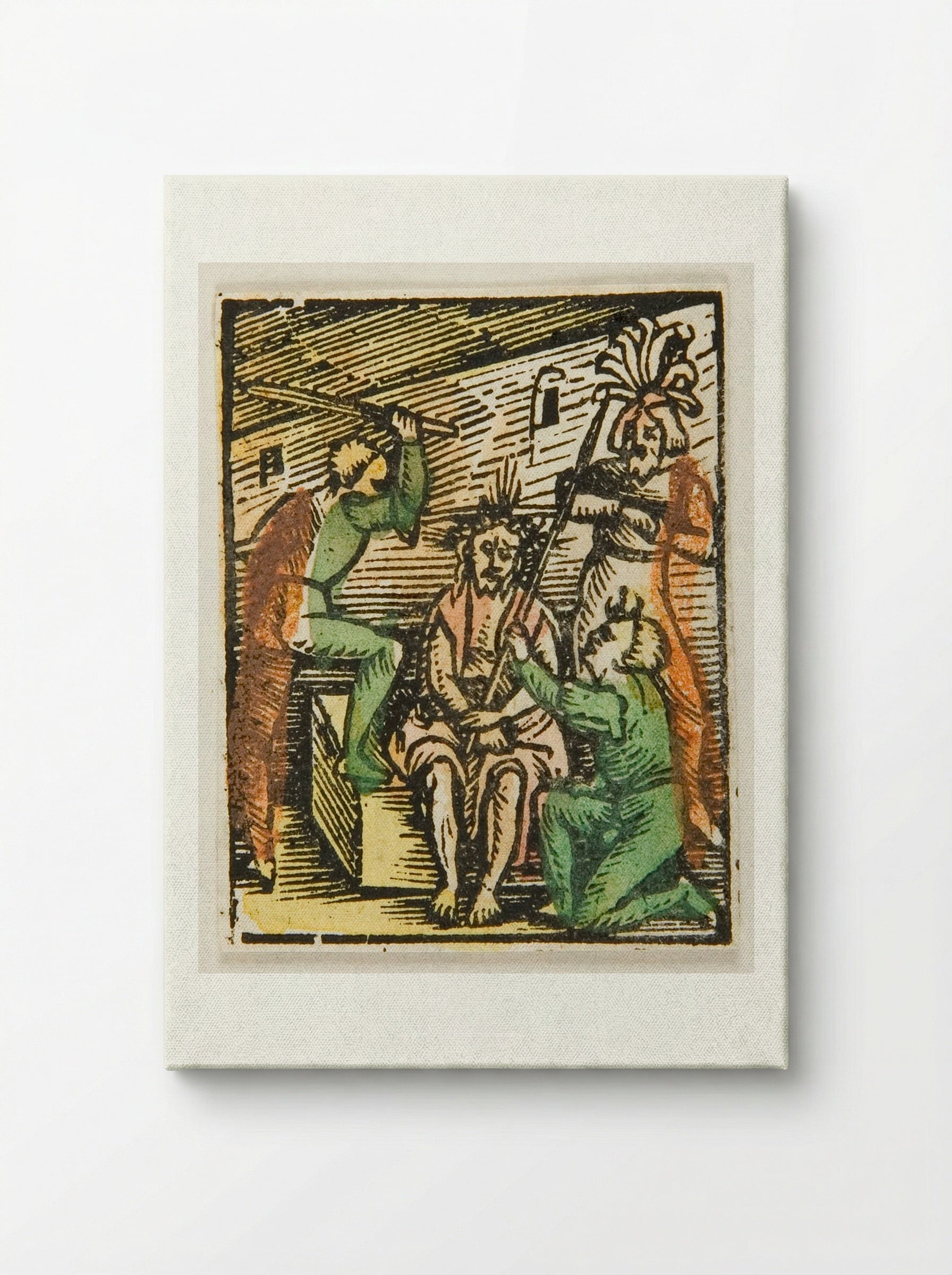 Mocking of Christ - Urs Graf - Canvas