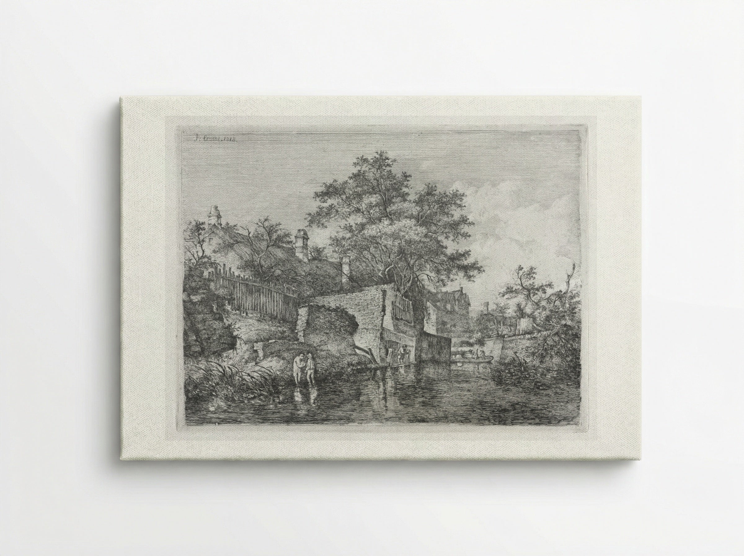 Front of the New Mills - John Crome - Canvas