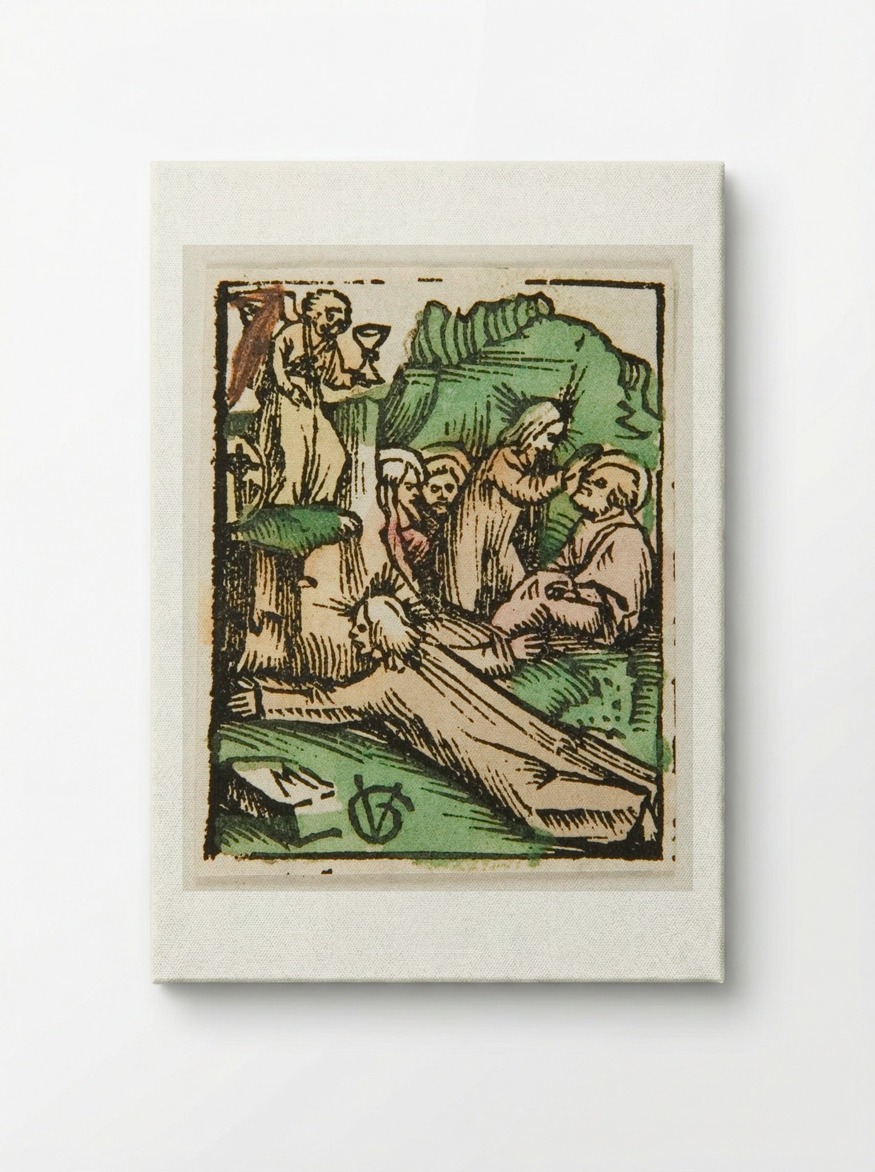 Christ on the Mount of Olives - Urs Graf - Canvas