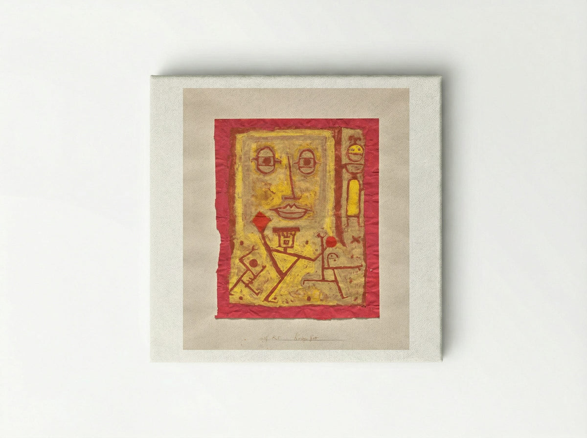 God of War (Kriegs-Gott) - Paul Klee - Canvas