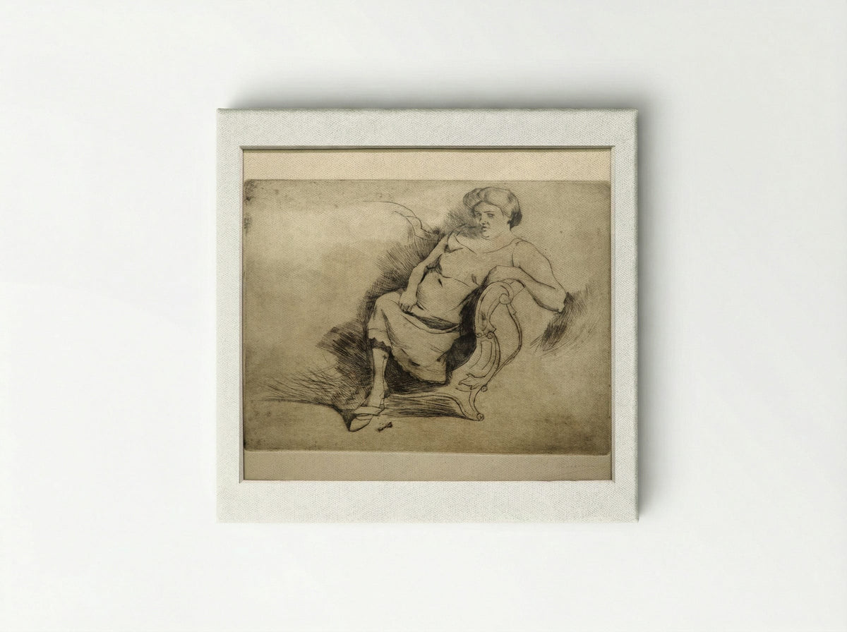 Gisella - Umberto Boccioni - Canvas