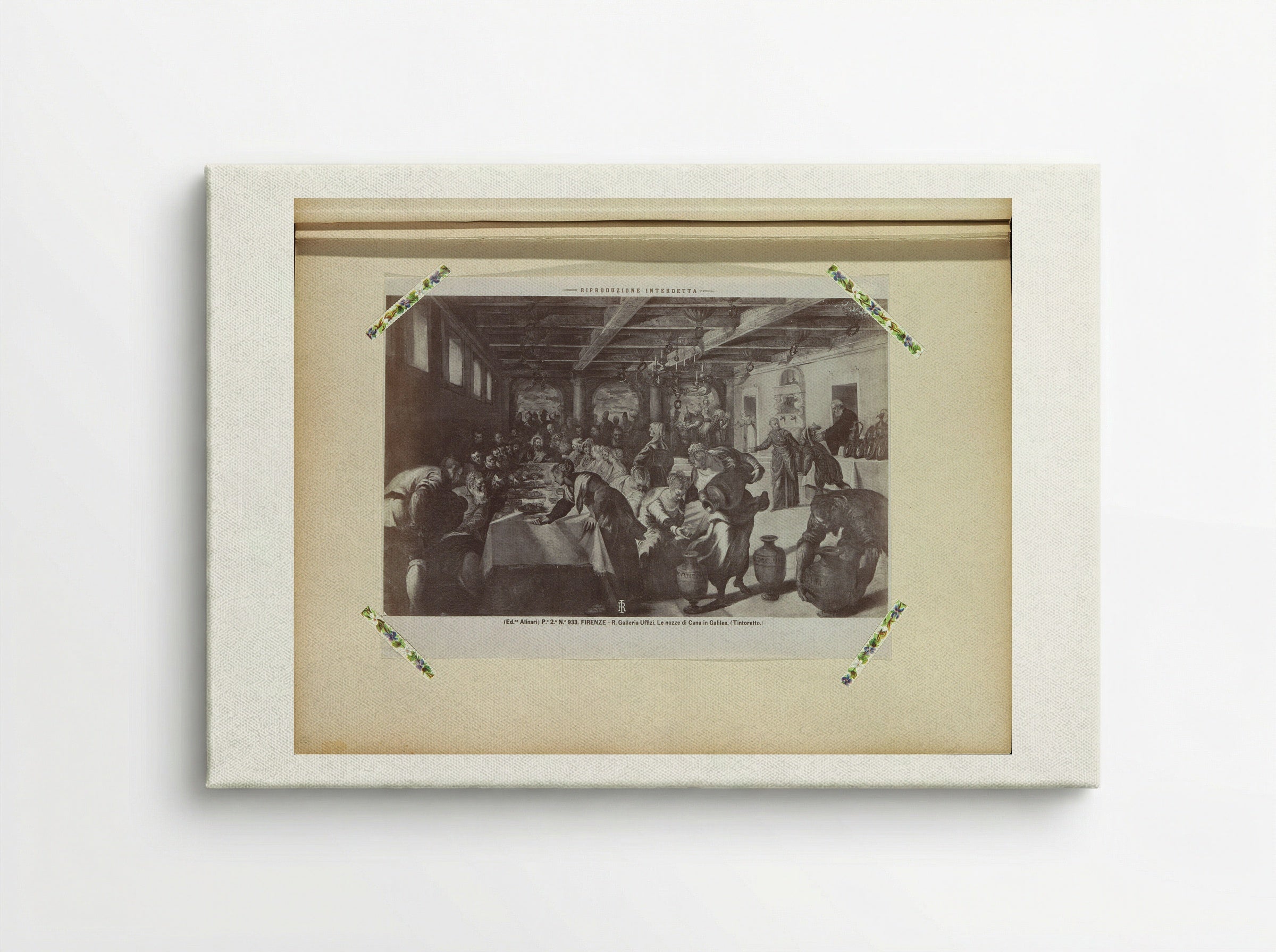 The Wedding Feast at Cana (After Tintoretto) - Fratelli Alinari - Canvas