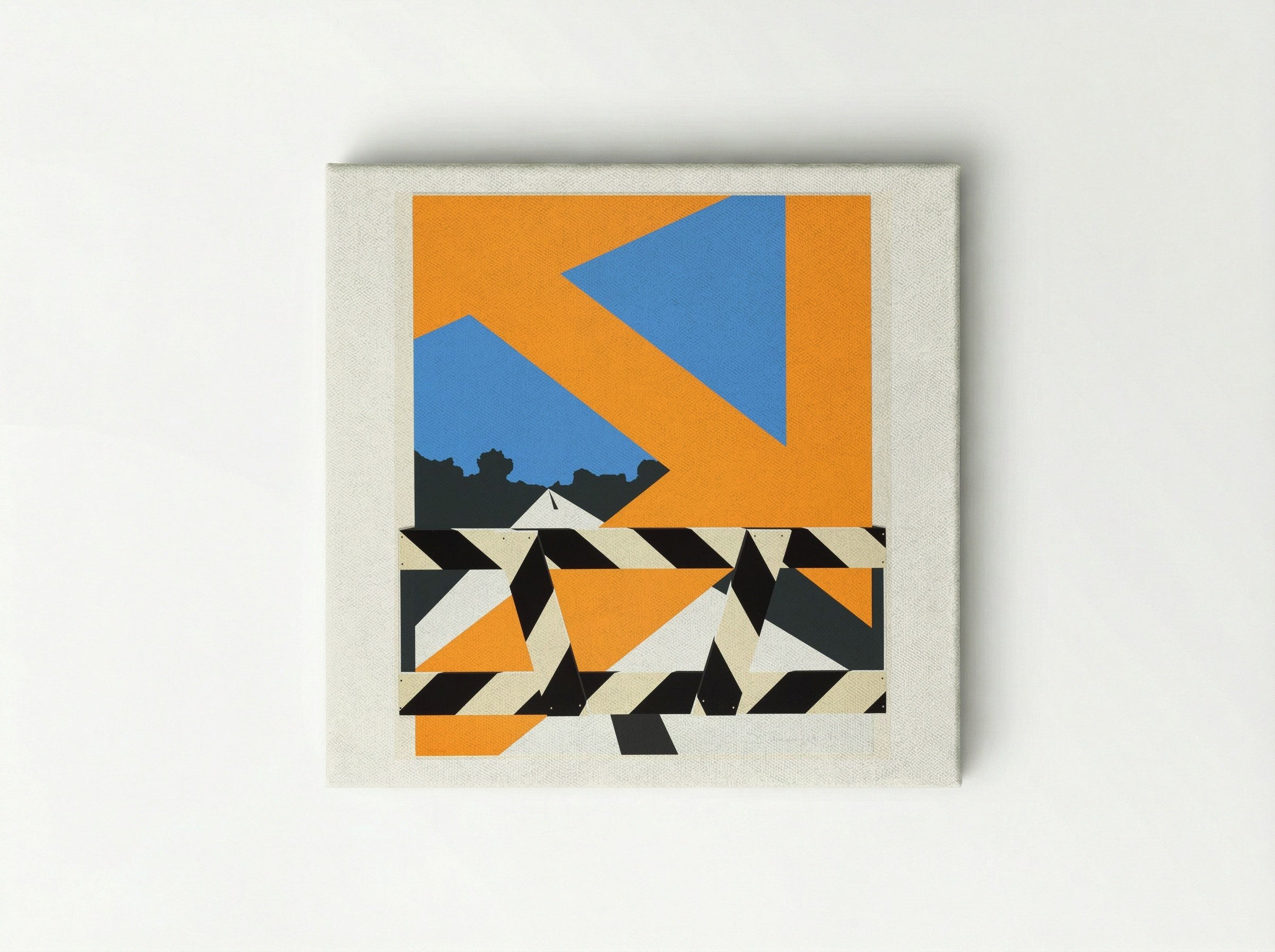 Bridge Barrier - Allan D'Arcangelo - Canvas