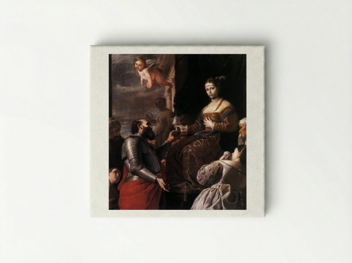 Sophonisba Receiving the Goblet - Mattia Preti - Canvas
