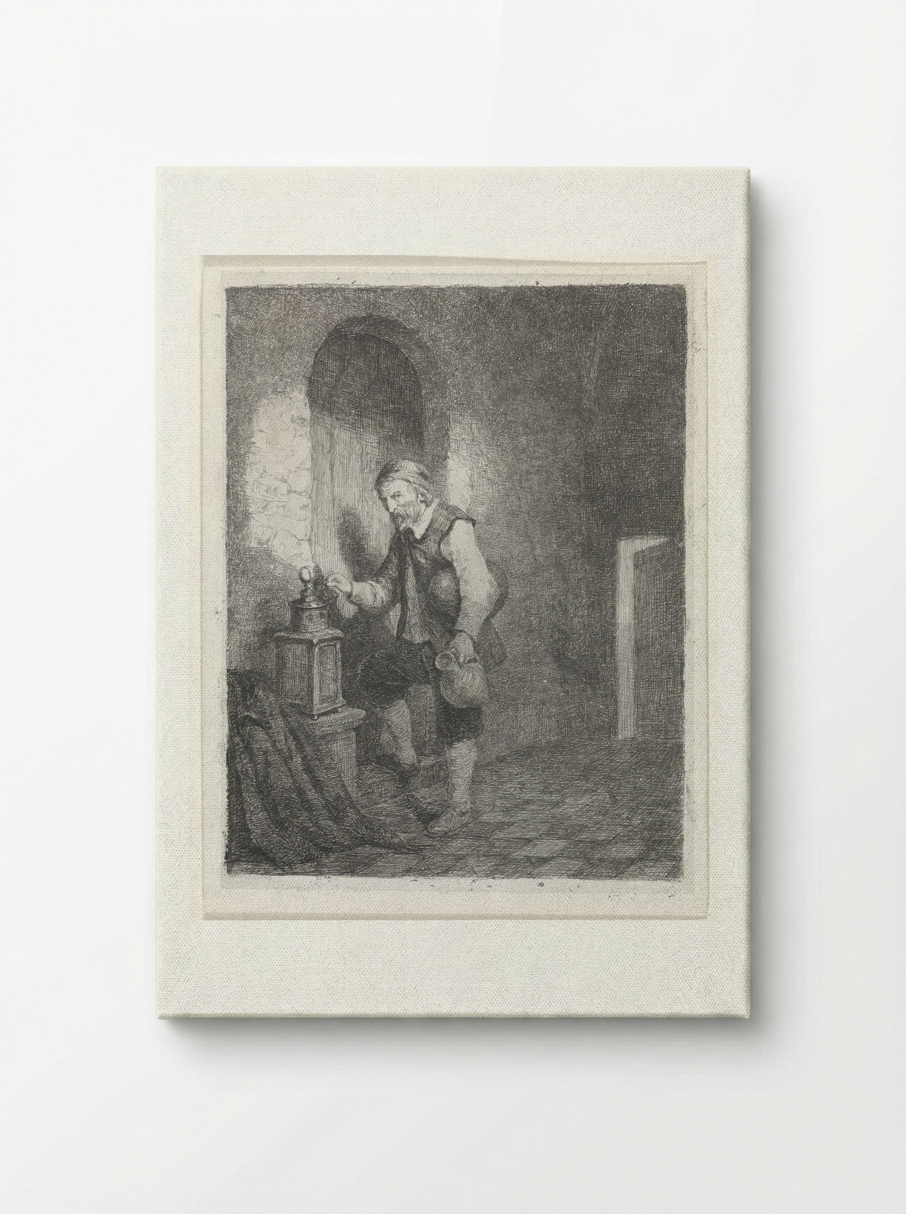 Cipier (The Gaoler) - David van der Kellen - Canvas