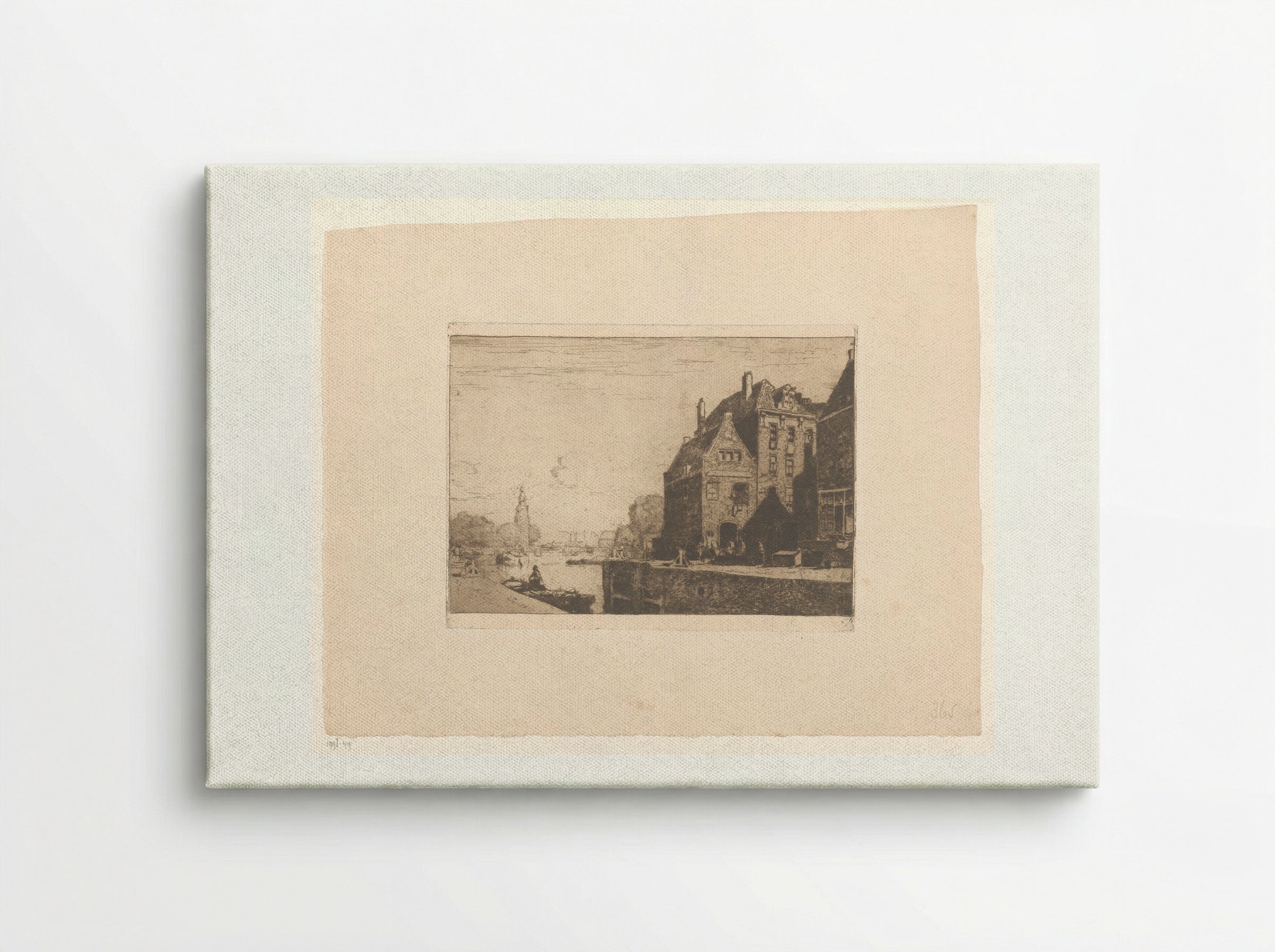 Sint Antoniesluis, Amsterdam - Cornelis Vreedenburgh - Canvas