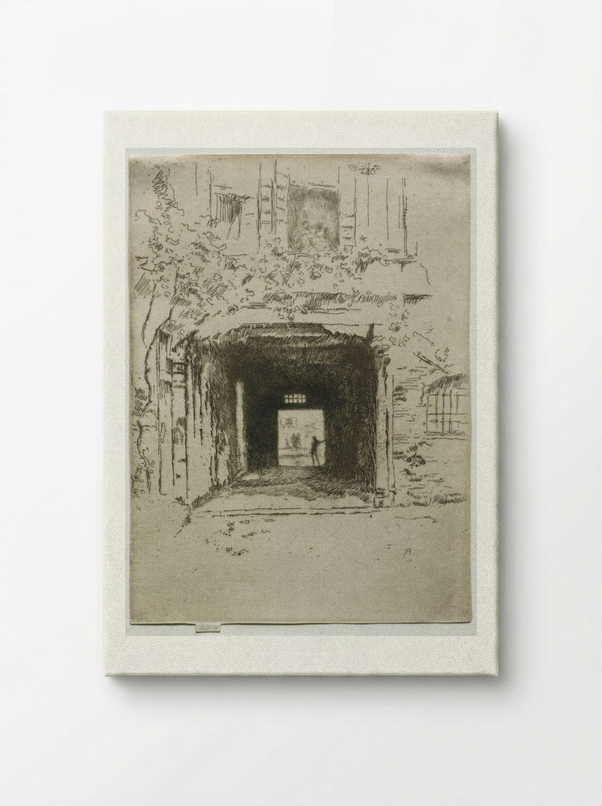 Doorway and Vine - James McNeill Whistler - Canvas