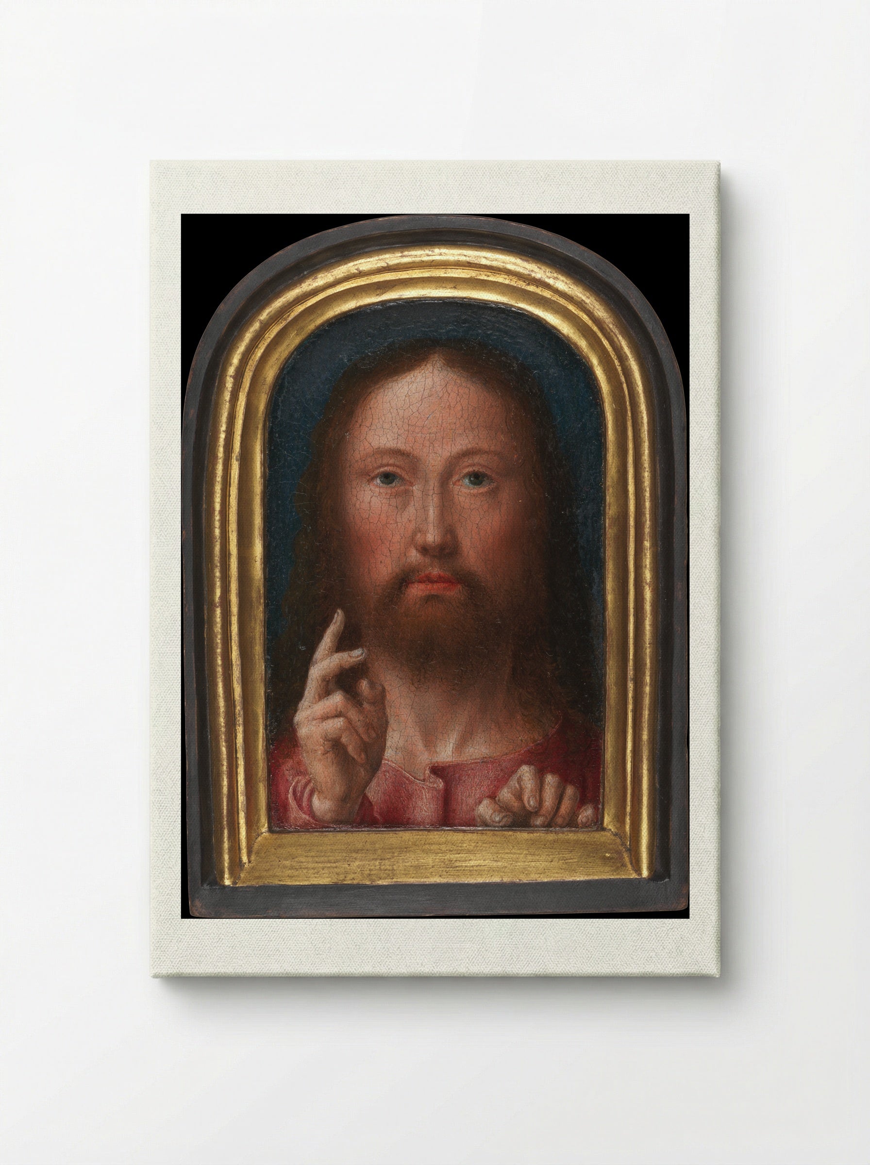 Christ Blessing - Gerard David - Canvas