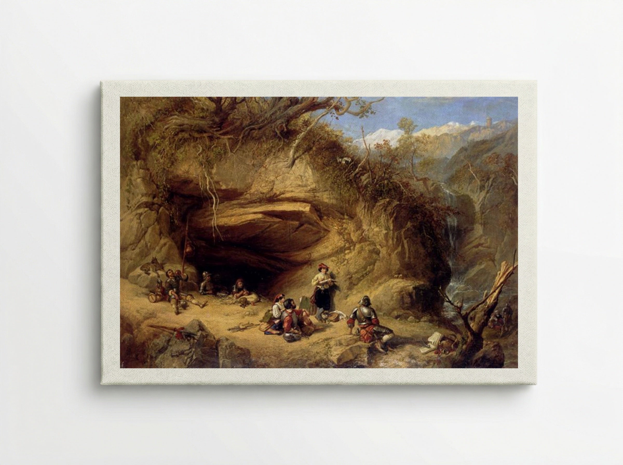 Scene Near Zeldkirch In The Tyrol - William Shayer - Canvas