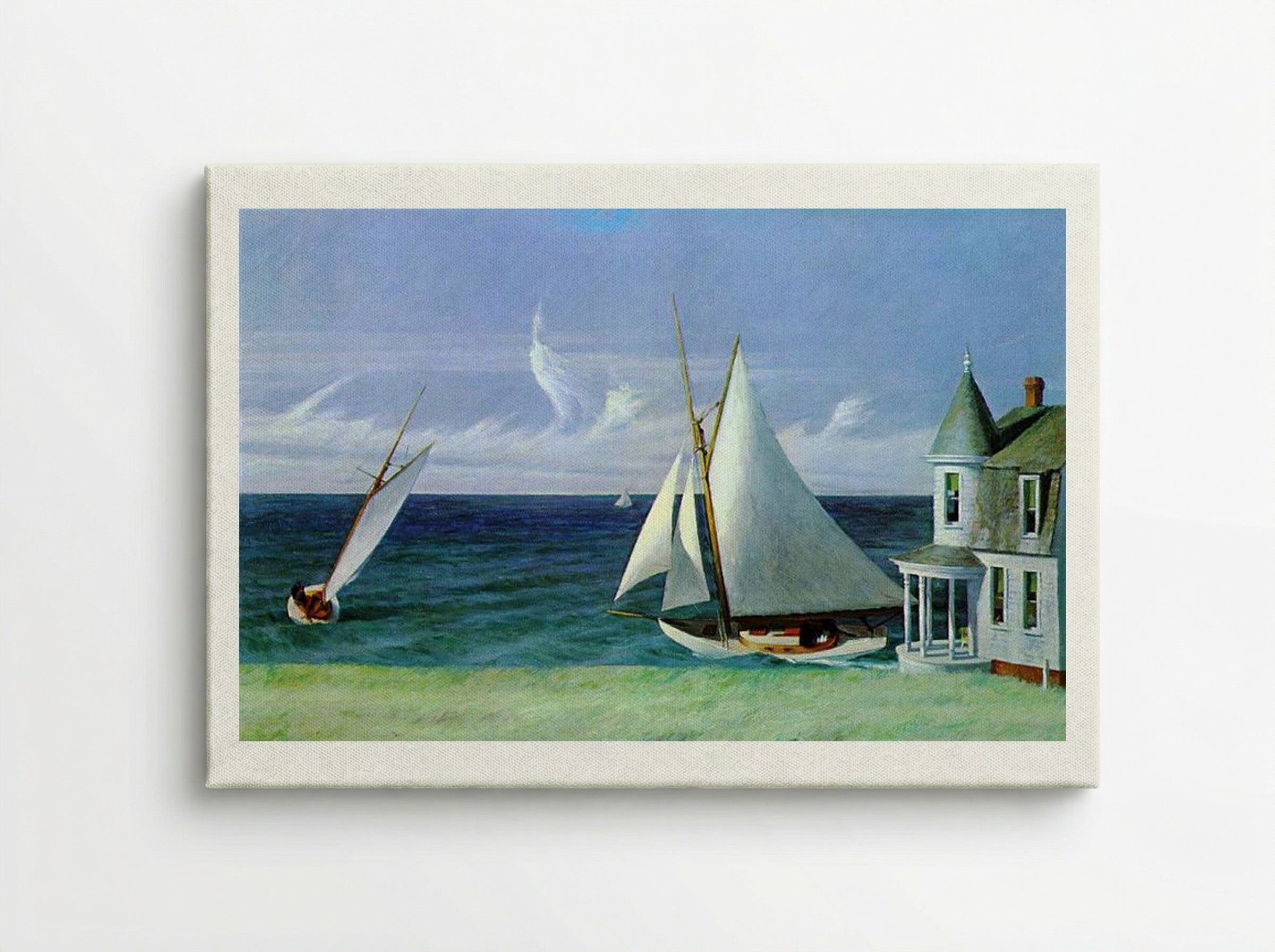 The Lee Shore - Edward Hopper - Canvas
