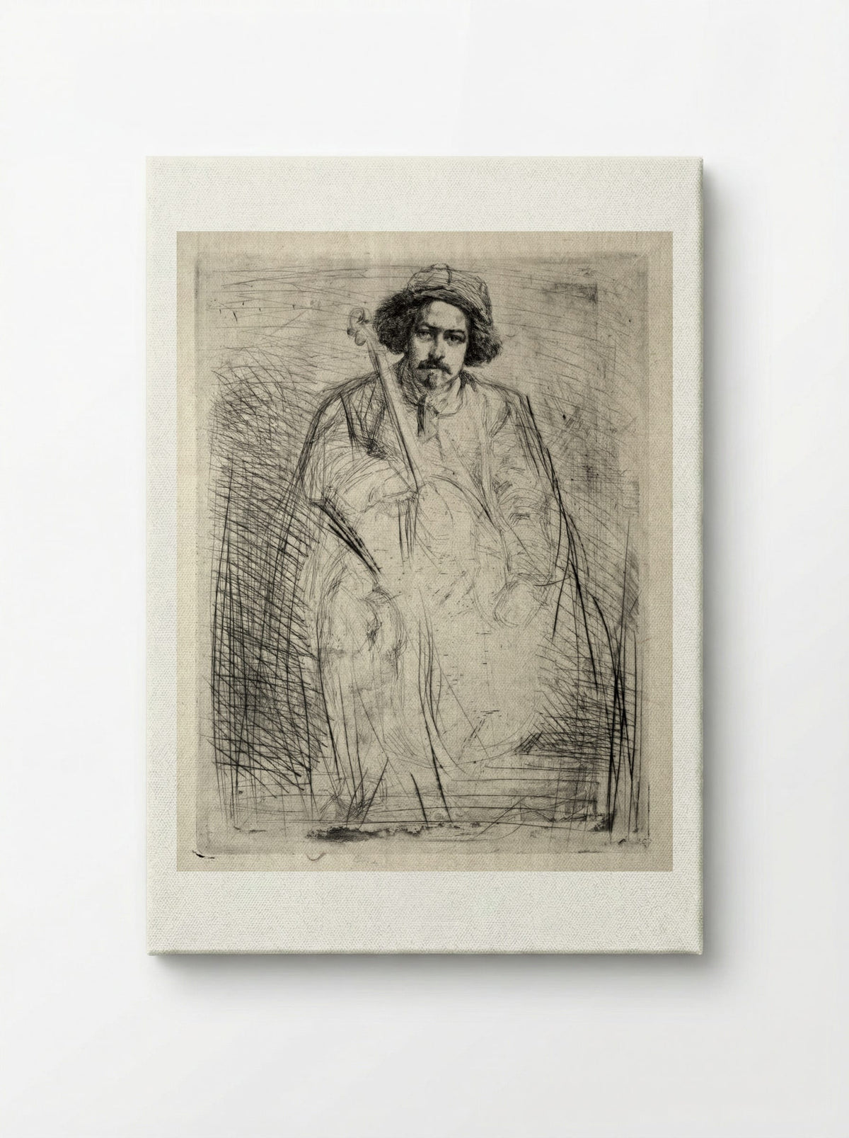 Becquet - James McNeill Whistler - Canvas