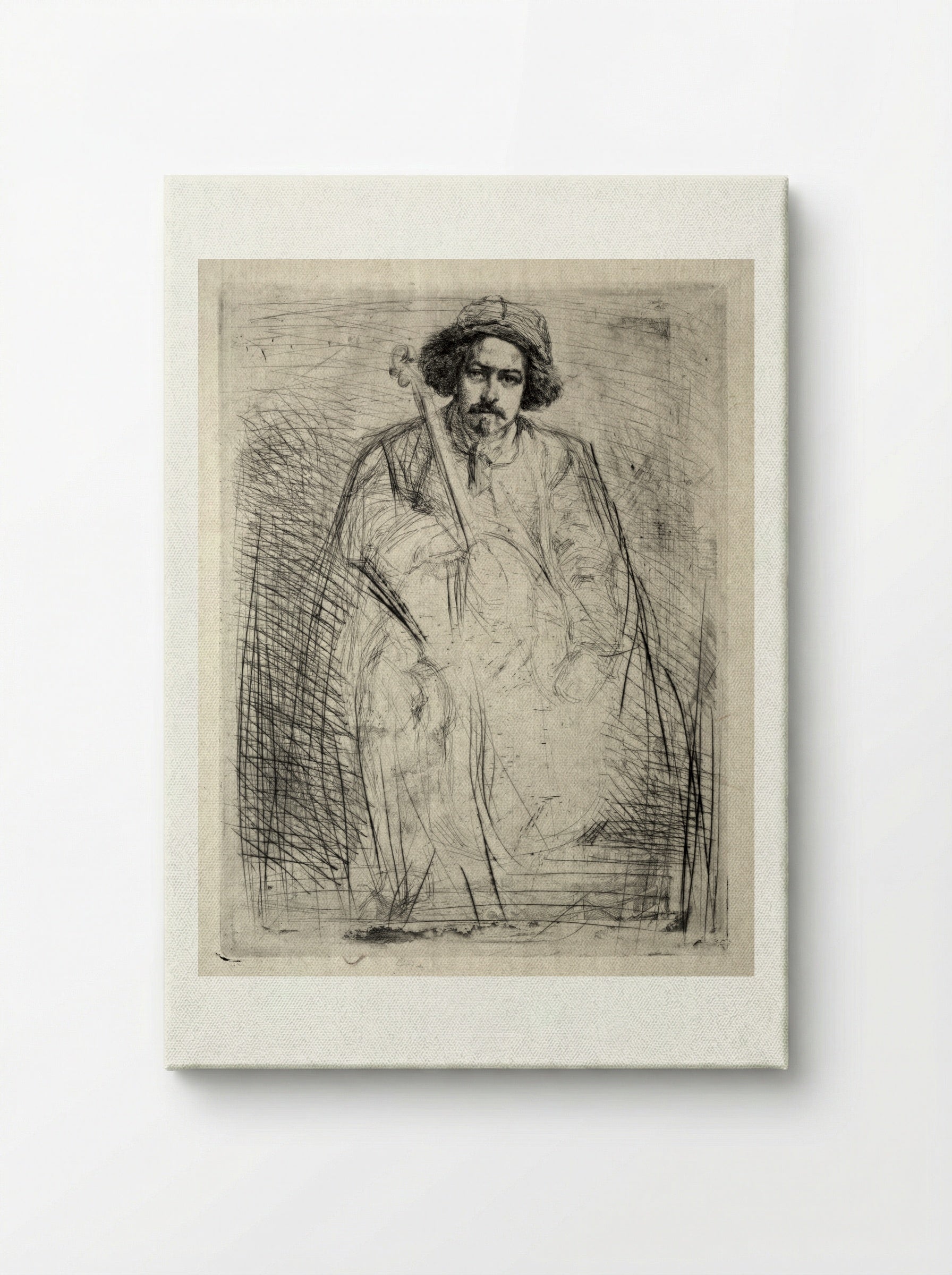 Becquet - James McNeill Whistler - Canvas
