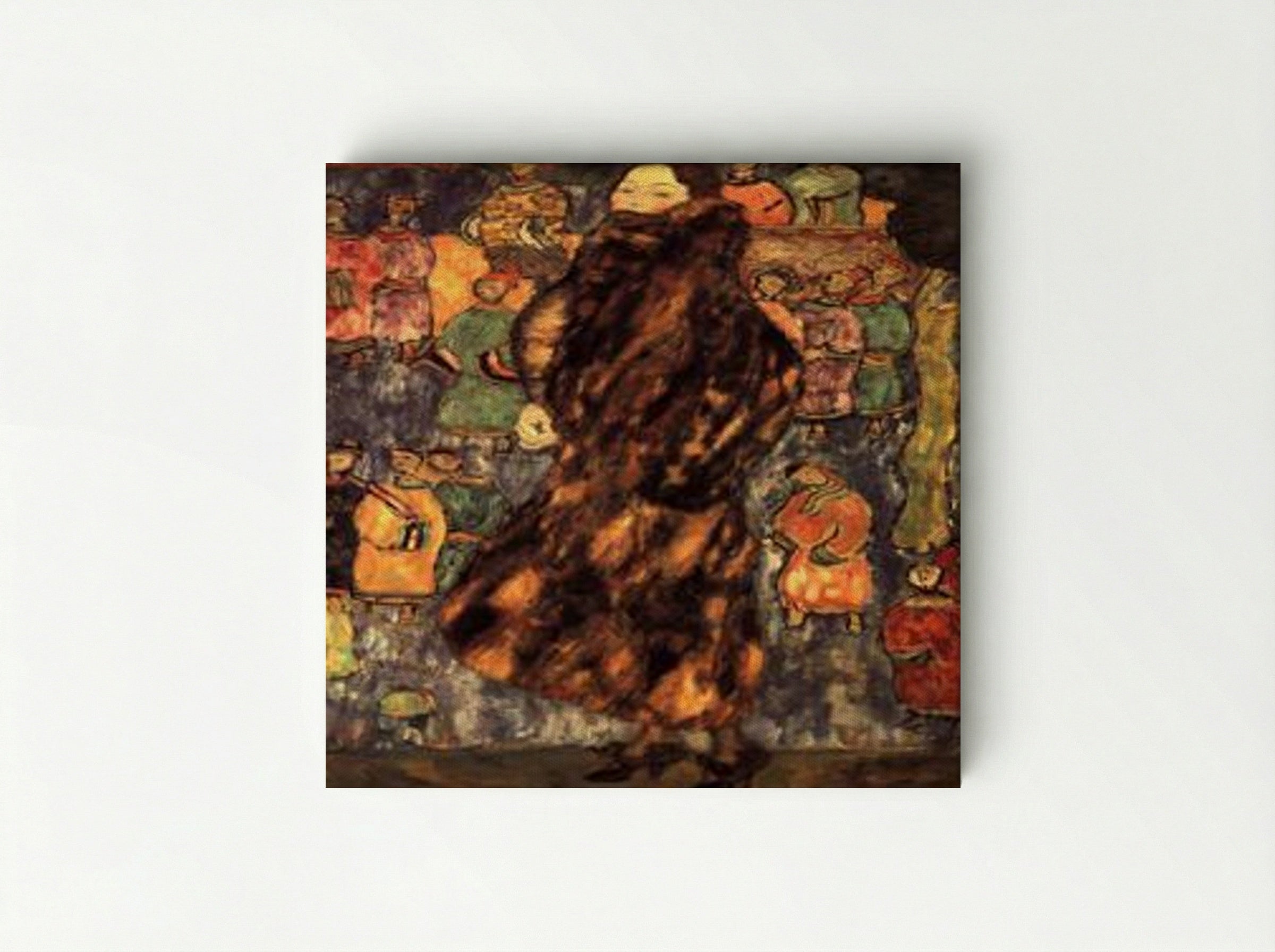 Lady with Fur Collar - Gustav Klimt - Canvas