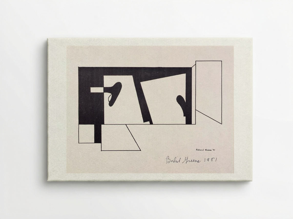 Untitled (from the American Abstract Artists portfolio) - Balcomb Greene - Canvas