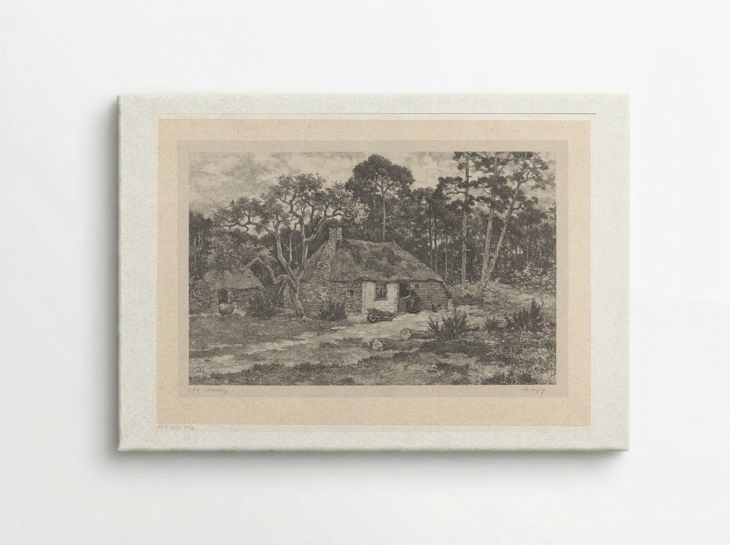 Boschweg - Edzard Koning - Canvas