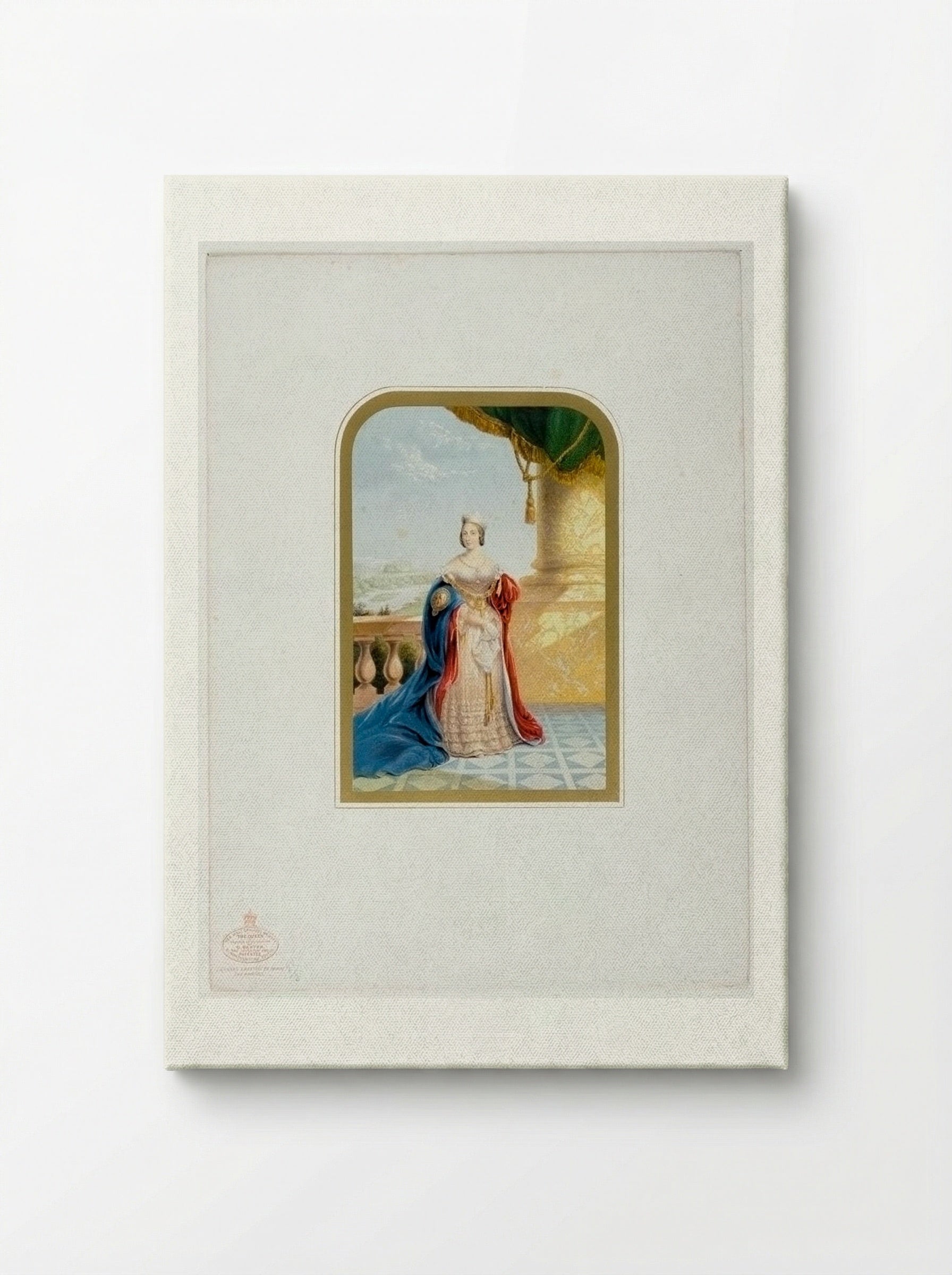 Her Most Gracious Majesty the Queen - George Baxter - Canvas