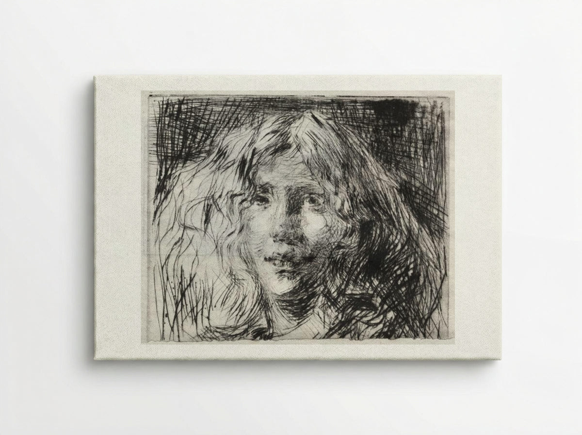 La Belle Irlandaise - James McNeill Whistler - Canvas