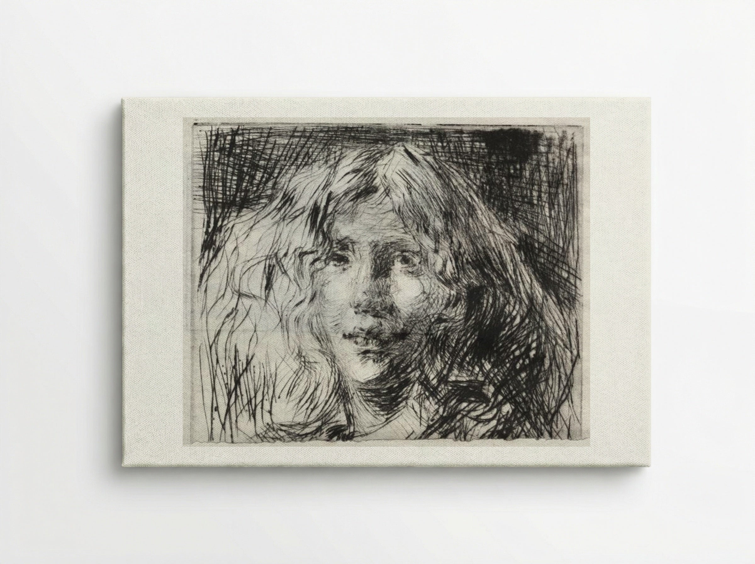 La Belle Irlandaise - James McNeill Whistler - Canvas