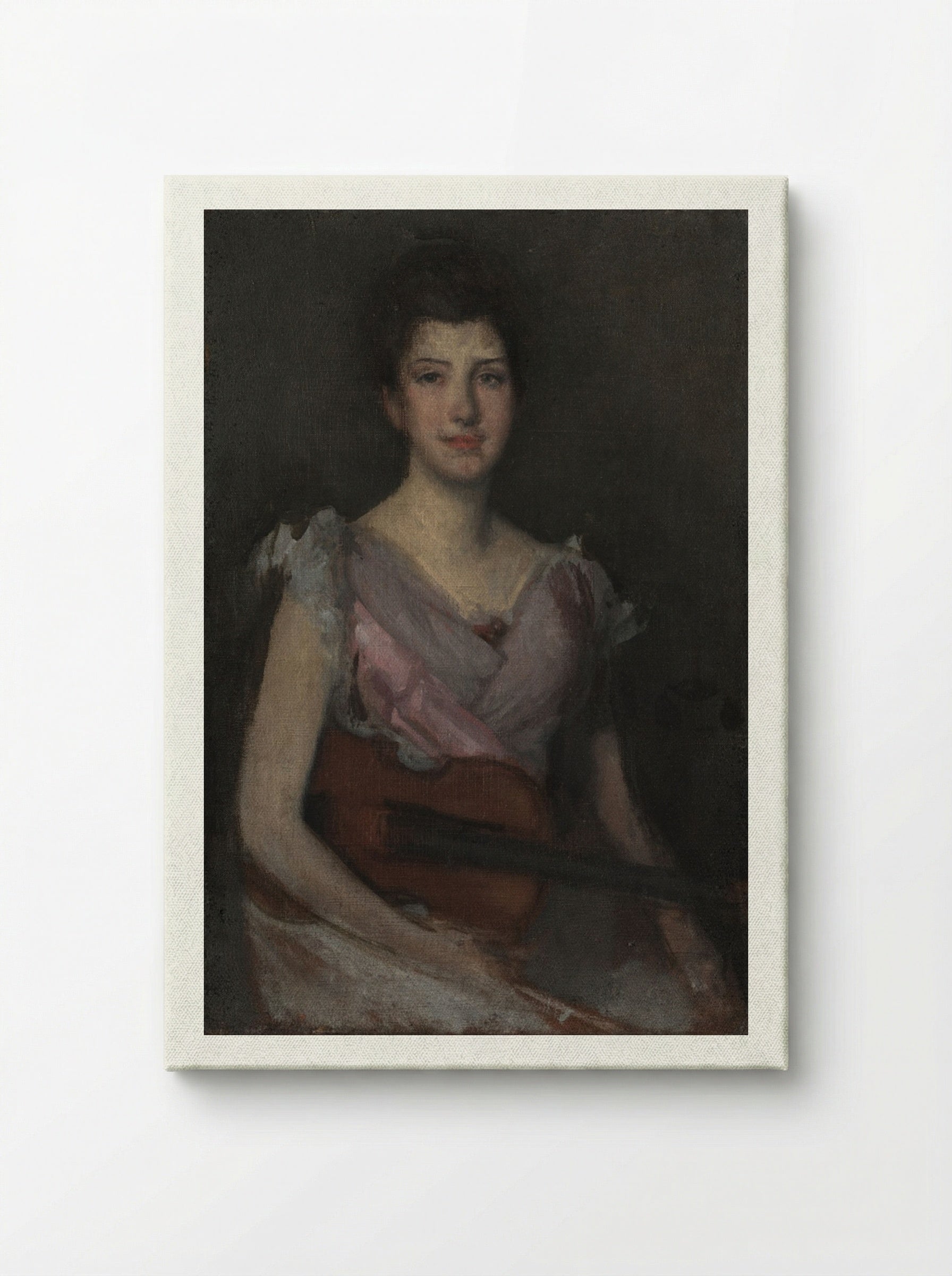 The Violin Player - James McNeill Whistler - Canvas
