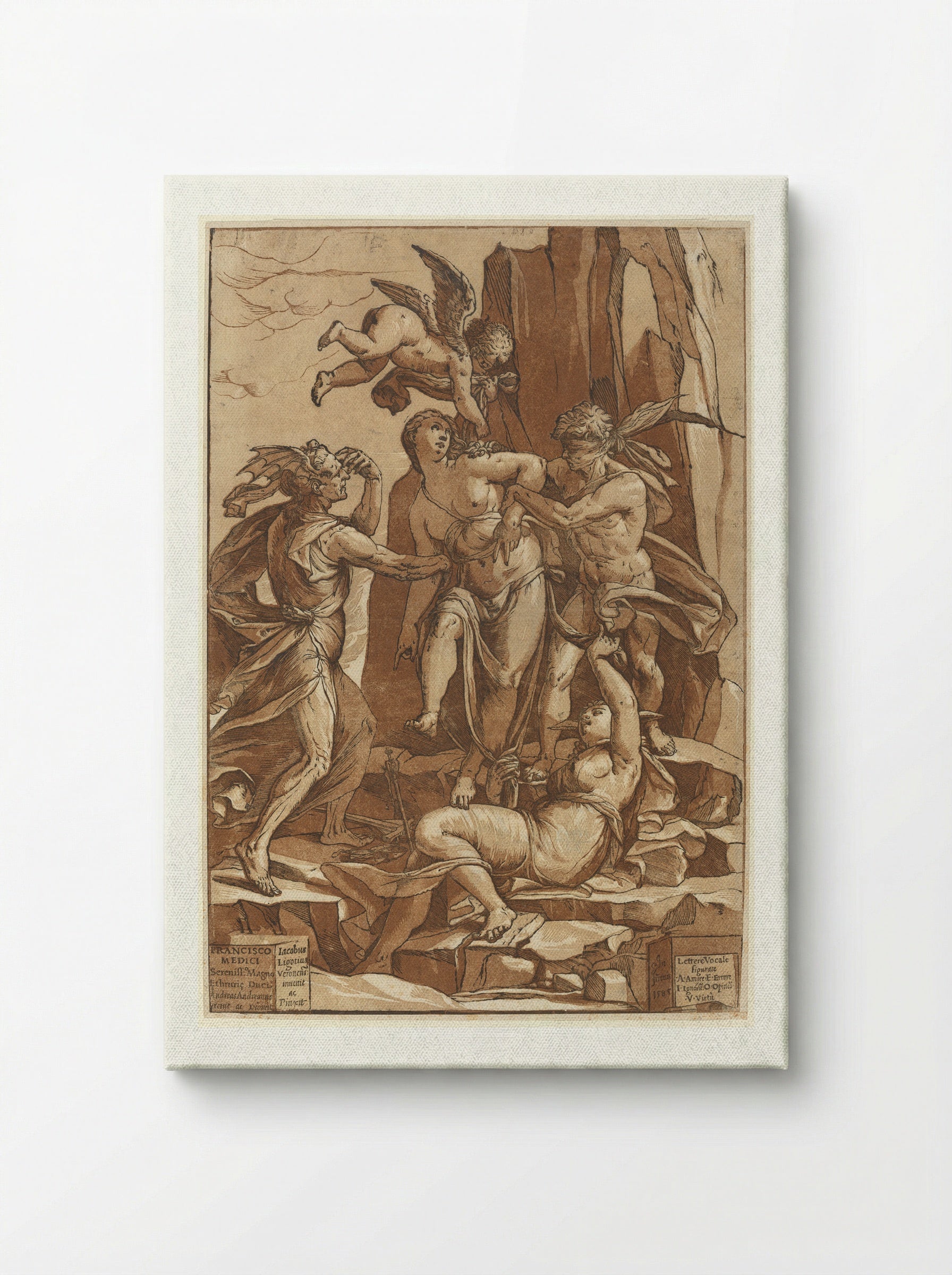 Virtue - Andrea Andreani - Canvas