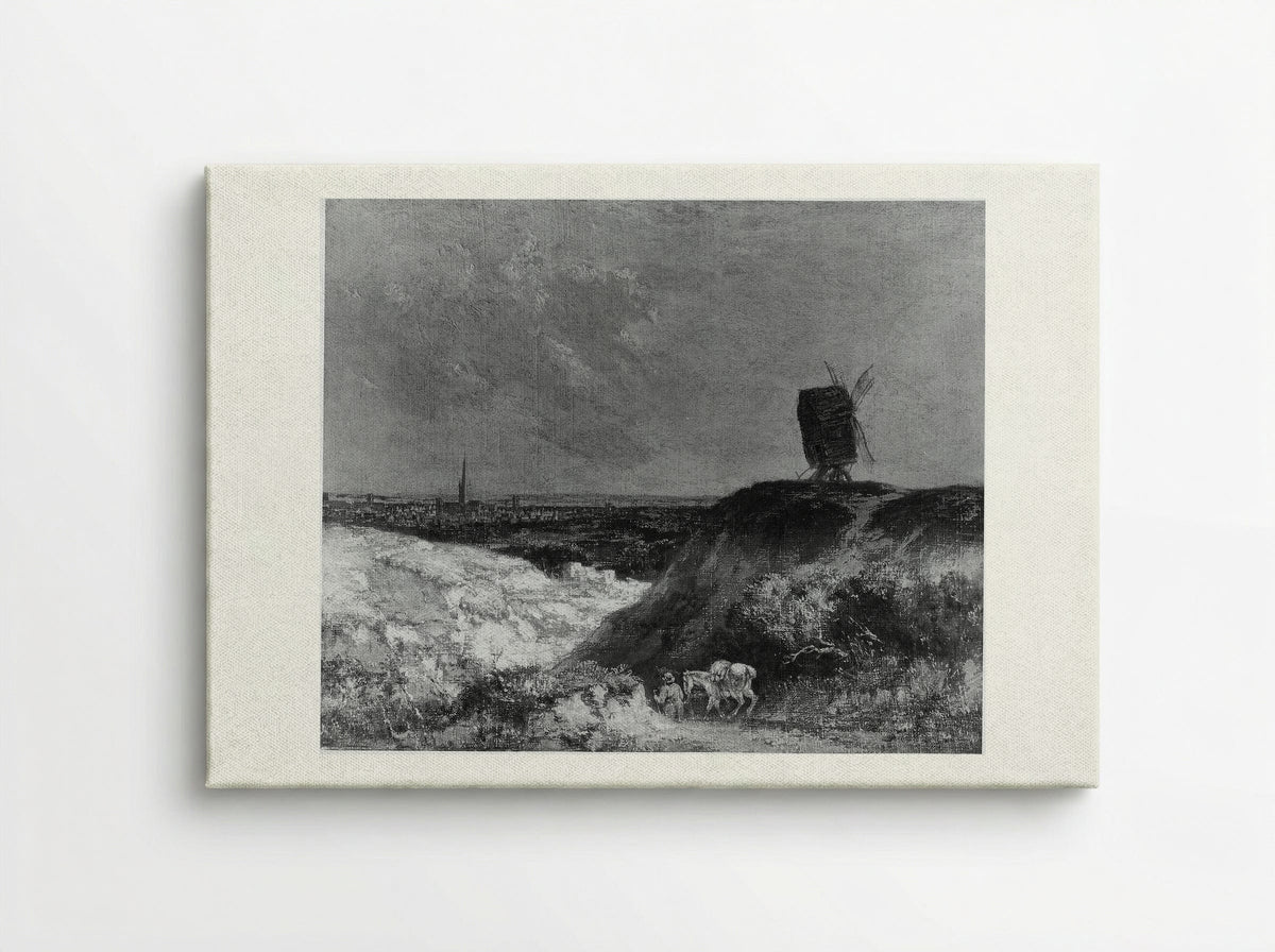 A Windmill near Norwich - John Crome - Canvas