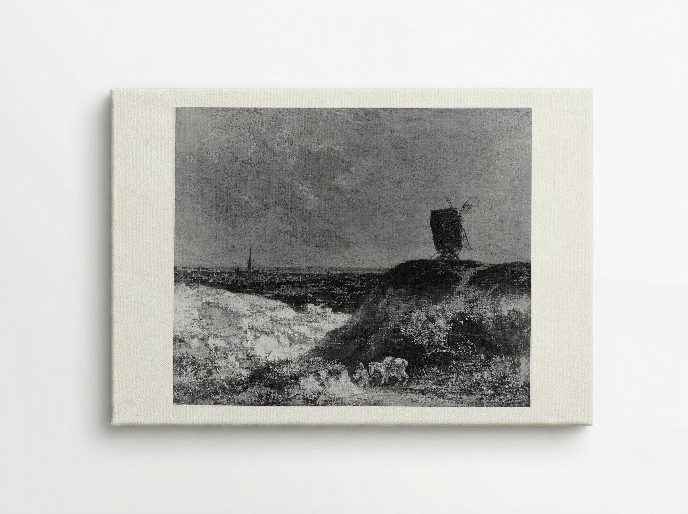 A Windmill near Norwich - John Crome - Canvas