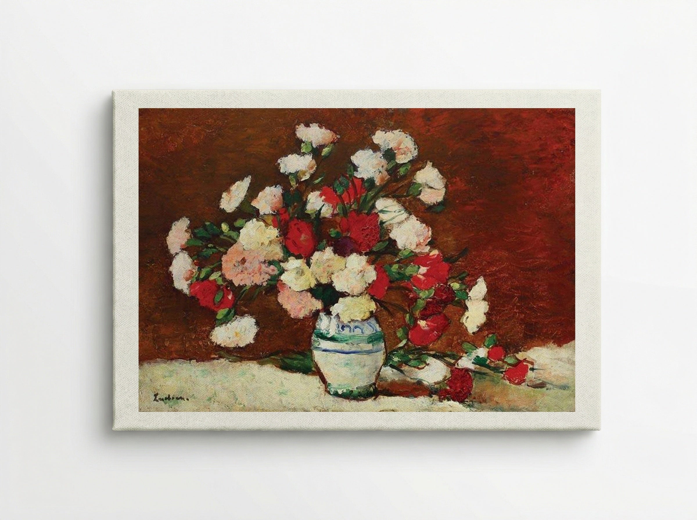 Carnations - Stefan Luchian - Canvas