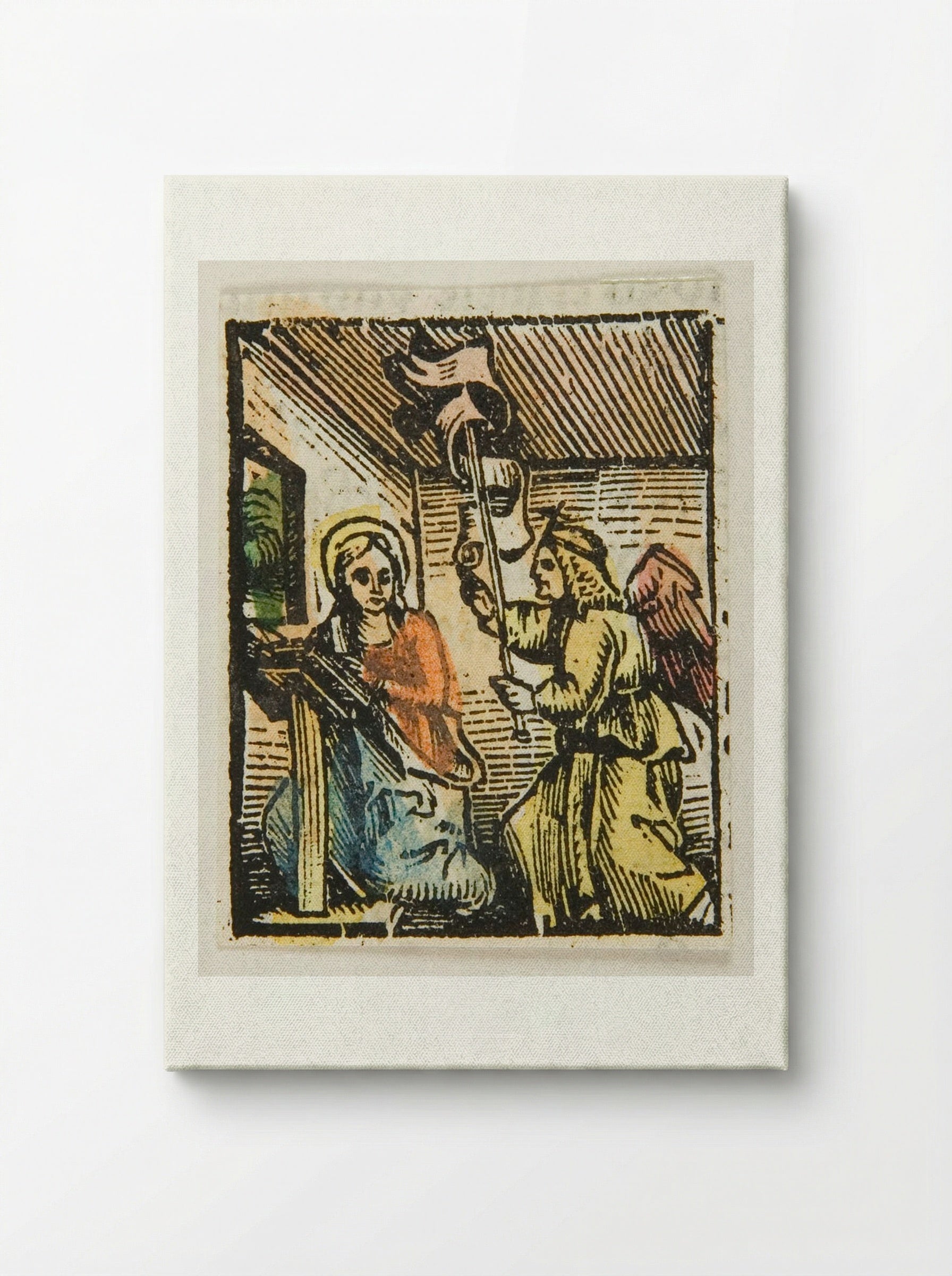The Annunciation - Urs Graf - Canvas