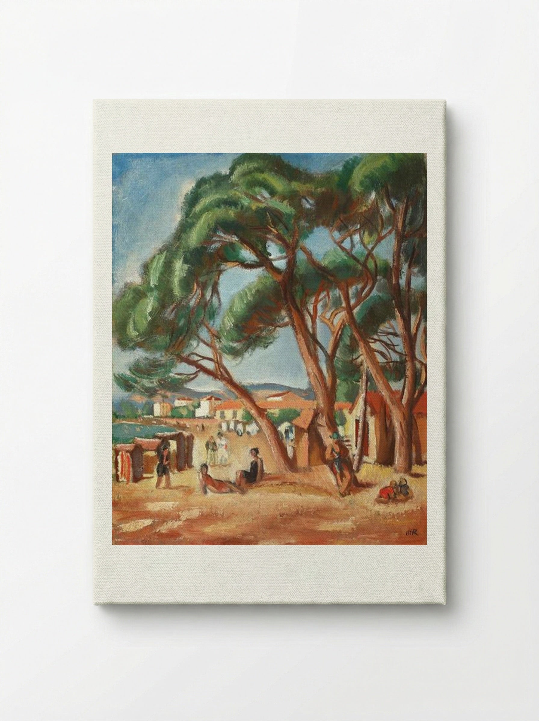 Southern France Beach - Iosif Iser - Canvas