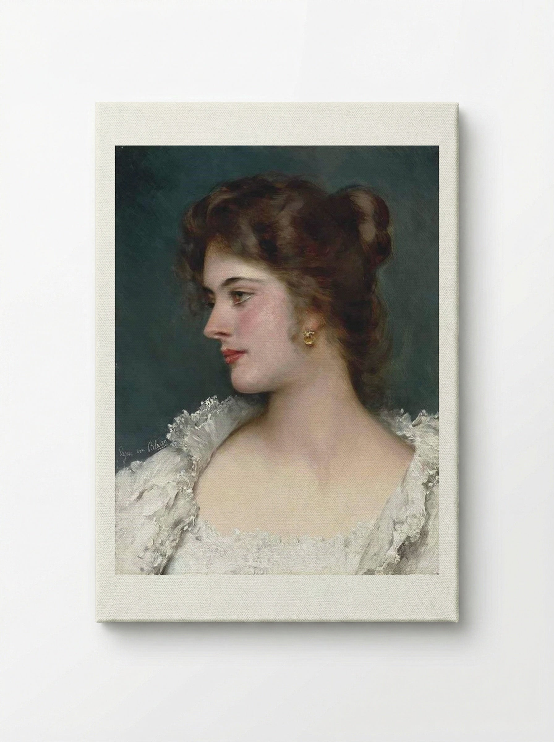 Young Italian Beauty - Eugene de Blaas - Canvas