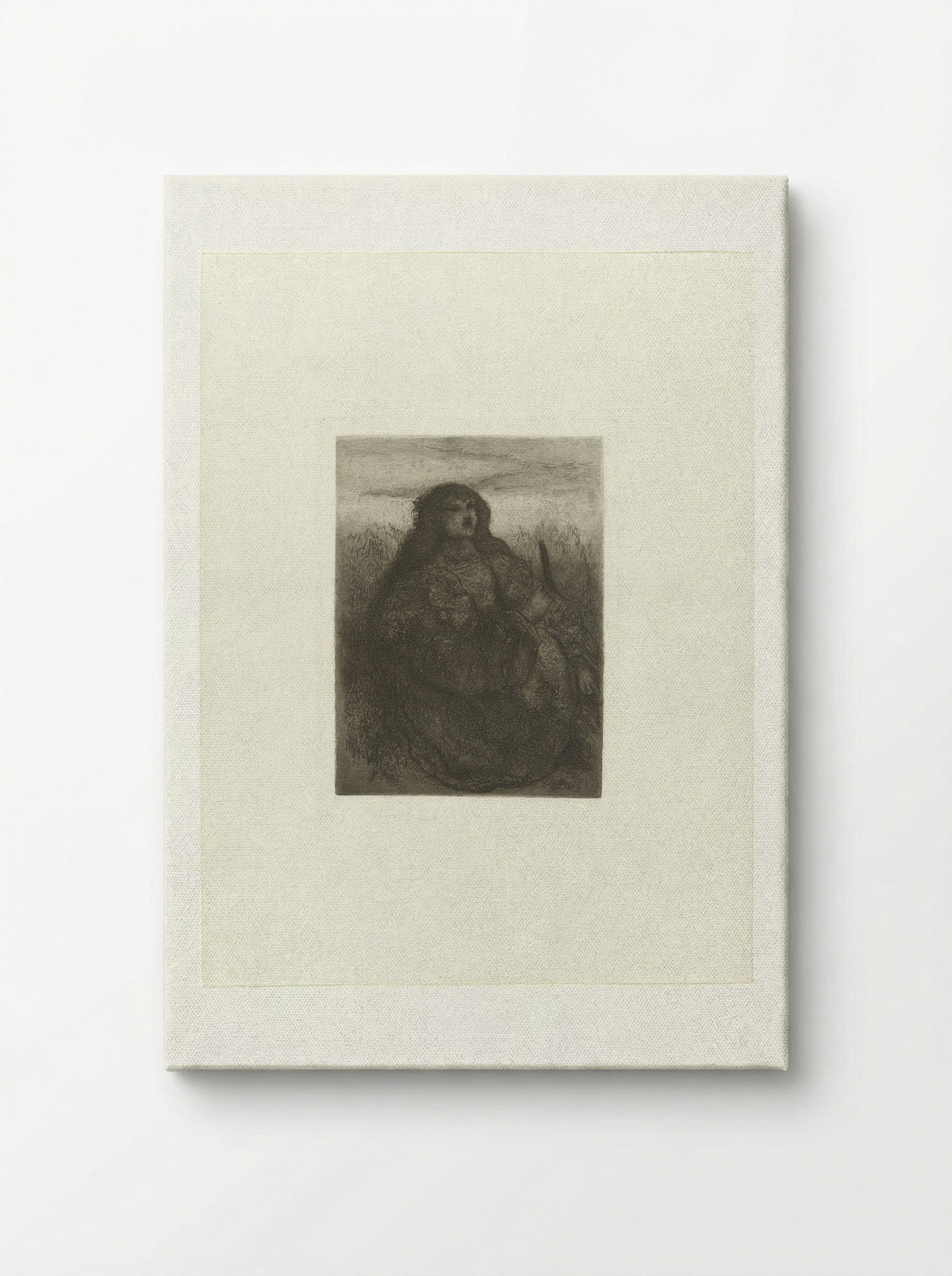 Woman in a Landscape - Matthijs Maris - Canvas