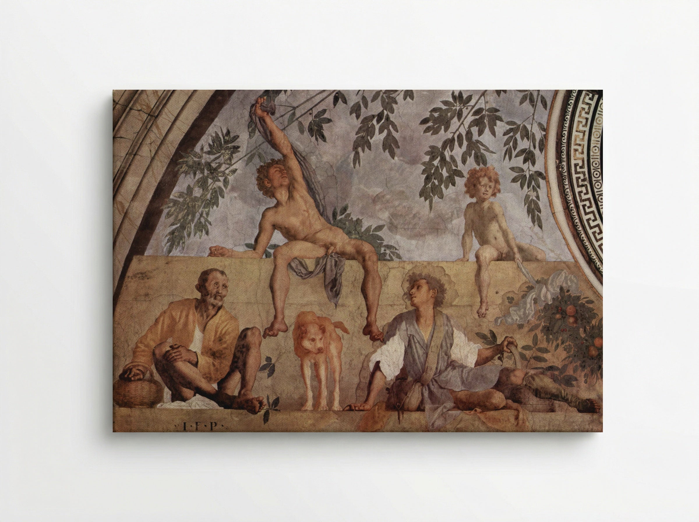 Vertumnus and Pomona - Jacopo Pontormo - Canvas