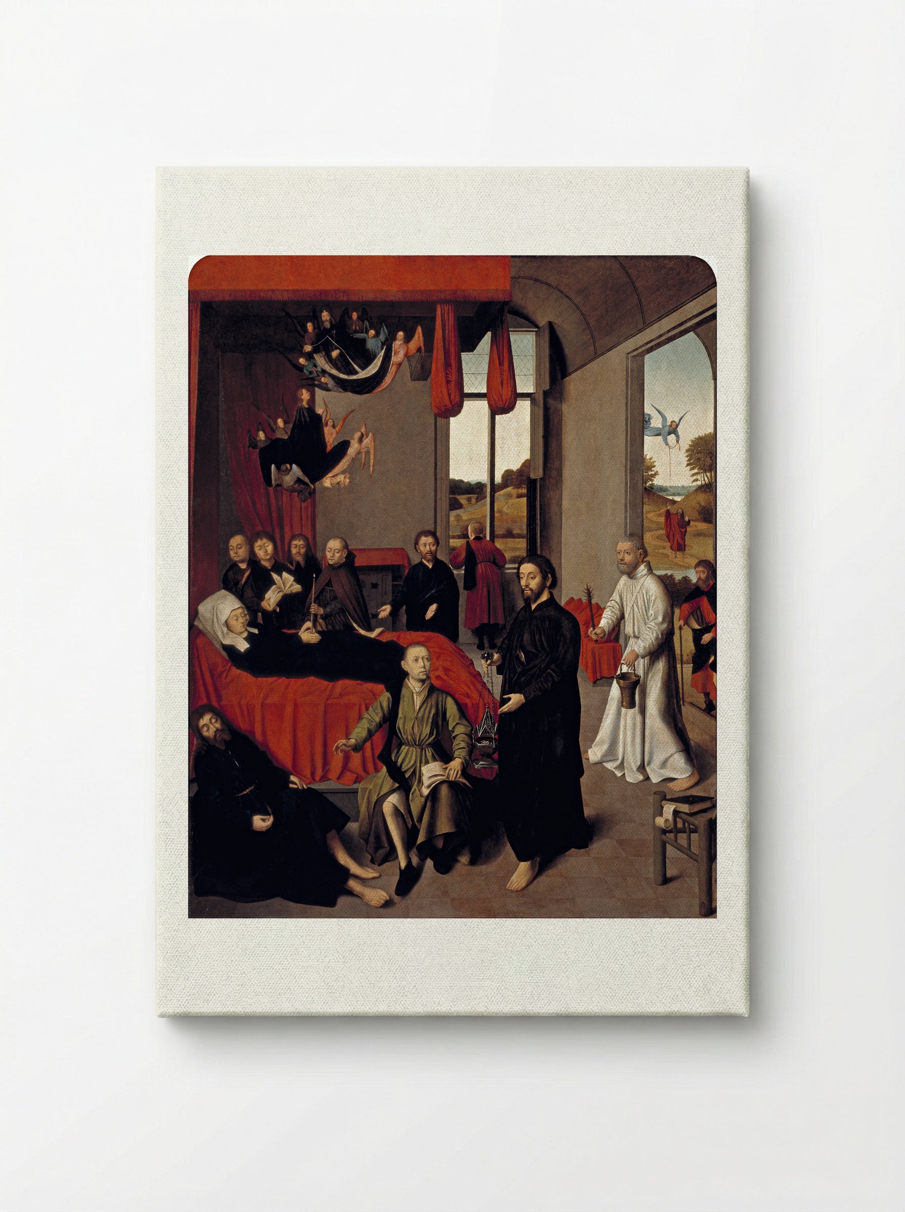 The Death of the Virgin - Petrus Christus - Canvas