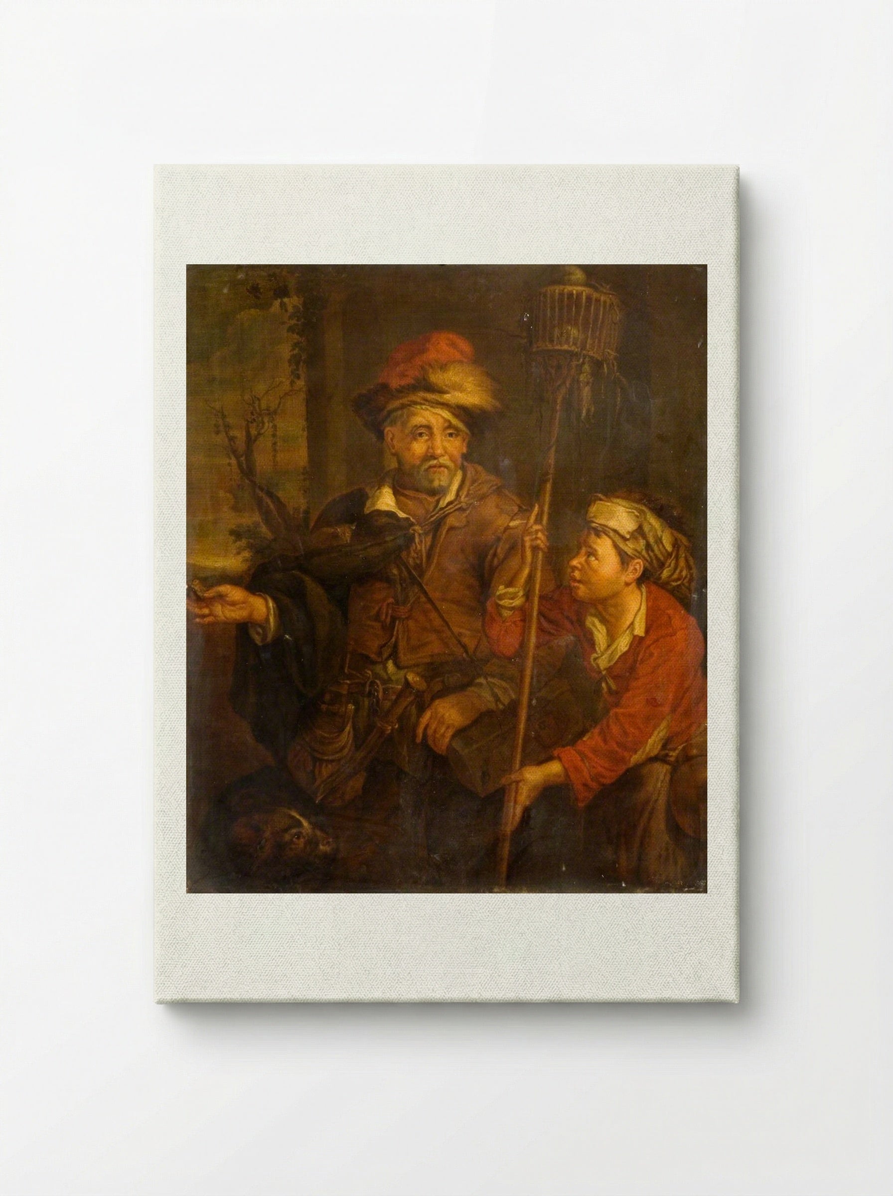 The Rat Catcher - Cornelis Visscher - Canvas