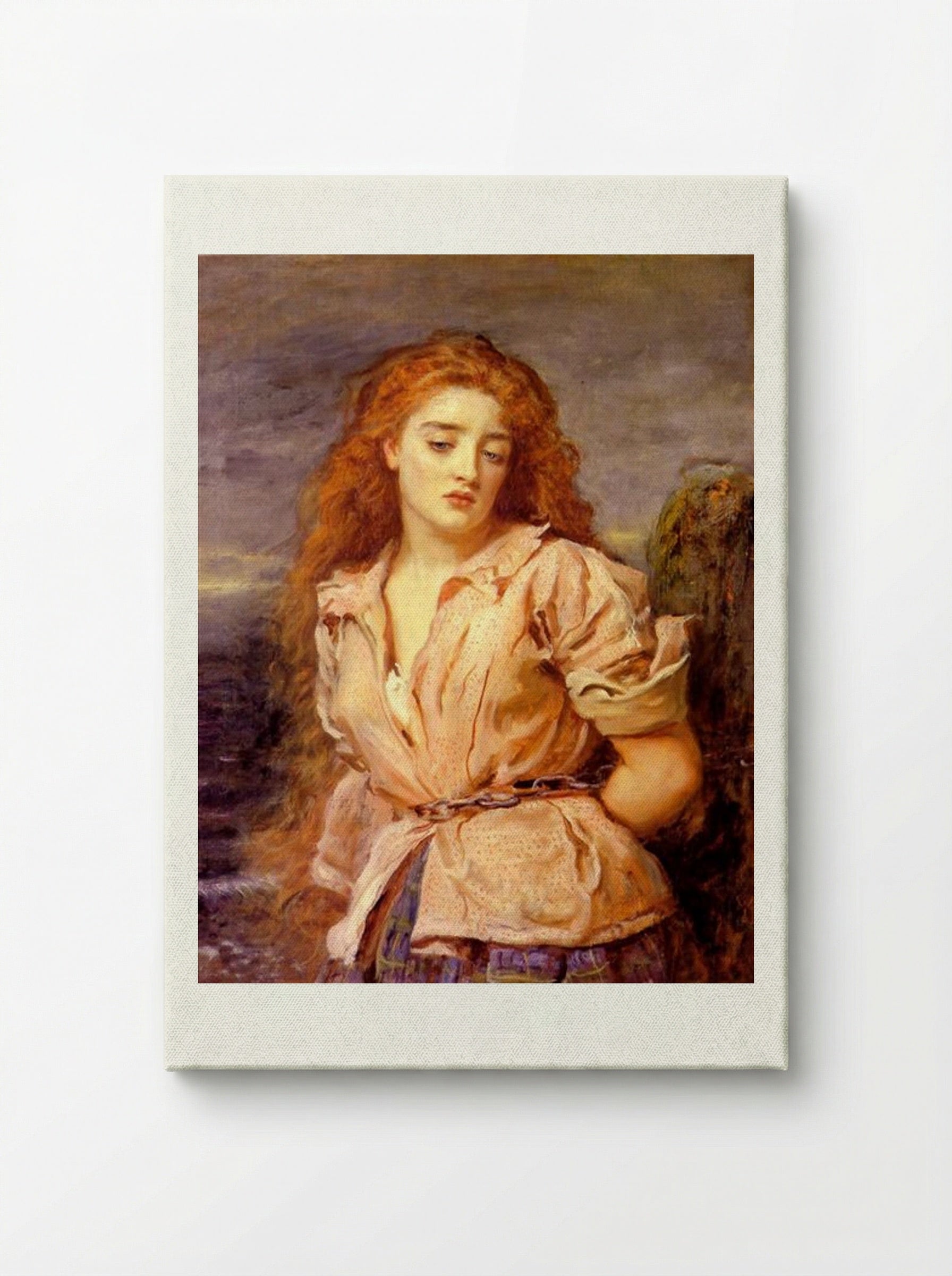 The Martyr of the Solway - John Everett Millais - Canvas