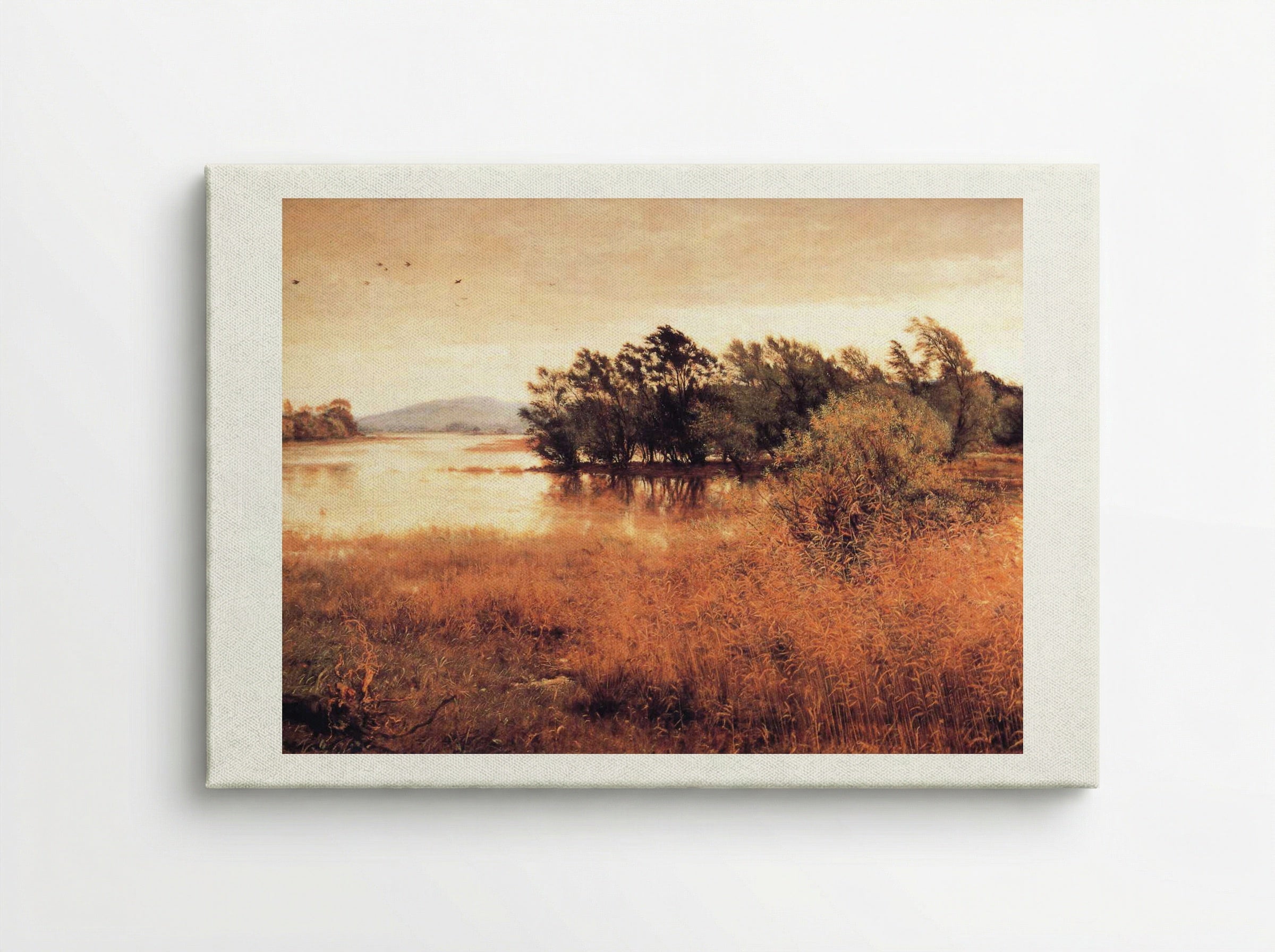Chill October - John Everett Millais - Canvas