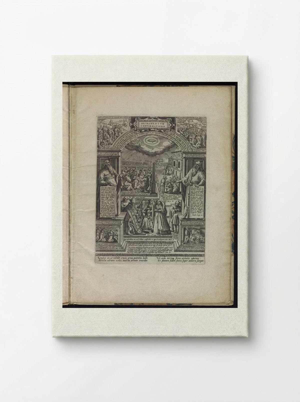 Sacramentum Confirmationis - Philips Galle - Canvas