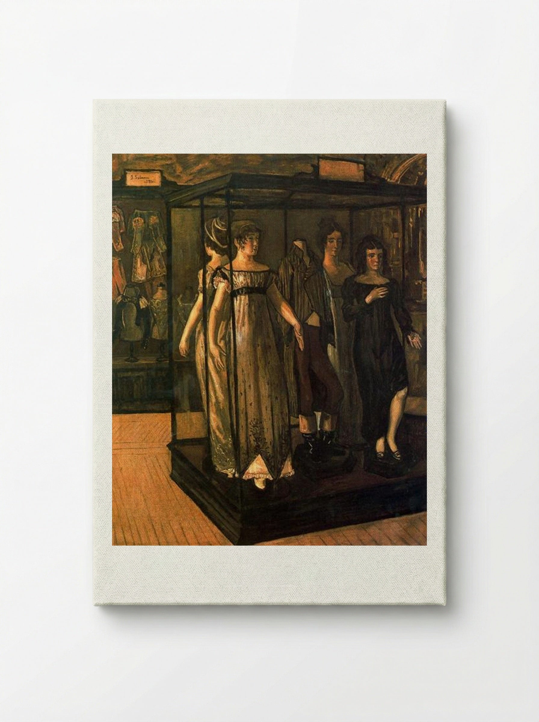 The Cabinets - José Gutiérrez Solana - Canvas