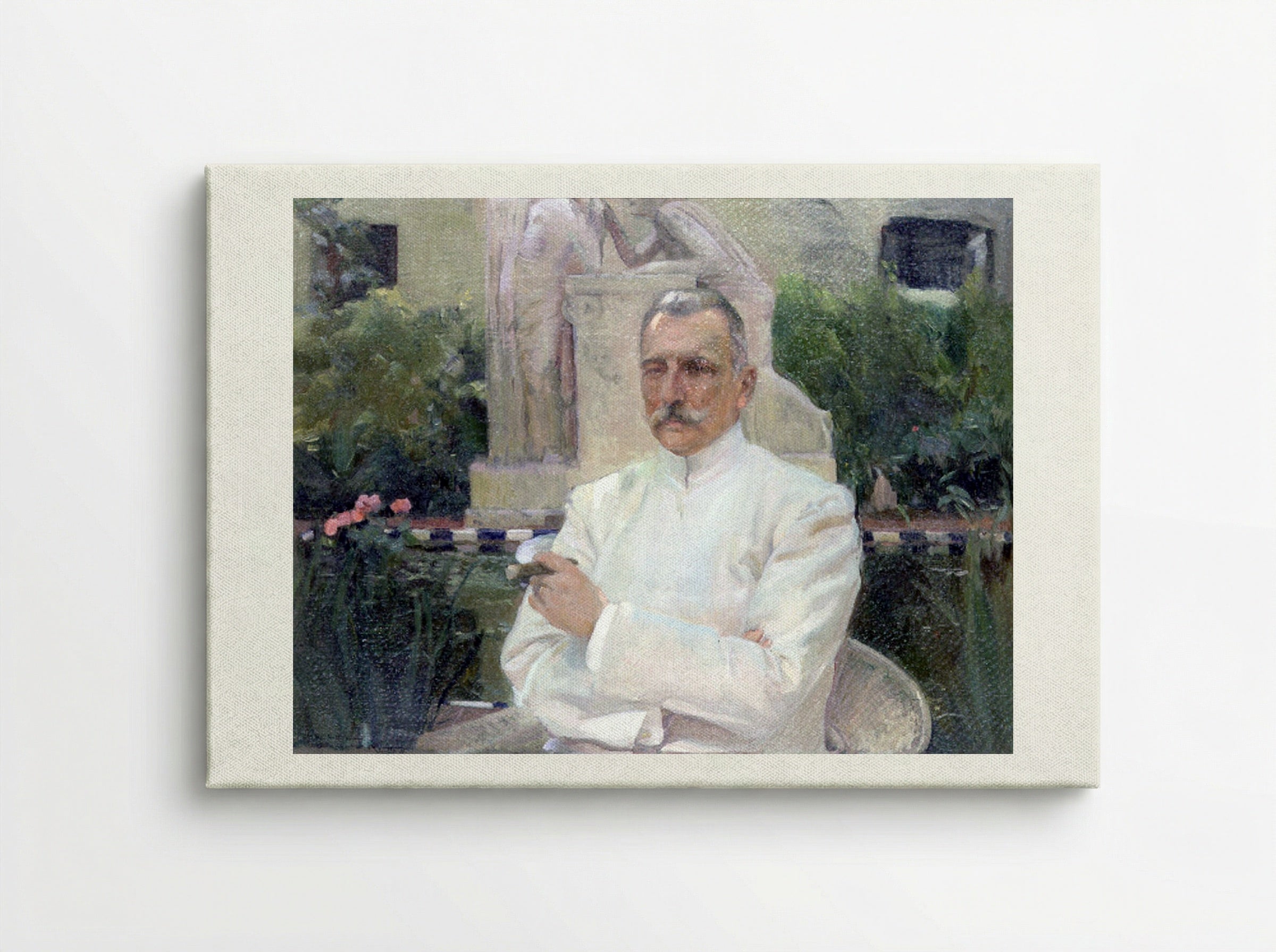 Portrait of D. Amalio Gimeno - Joaquín Sorolla - Canvas