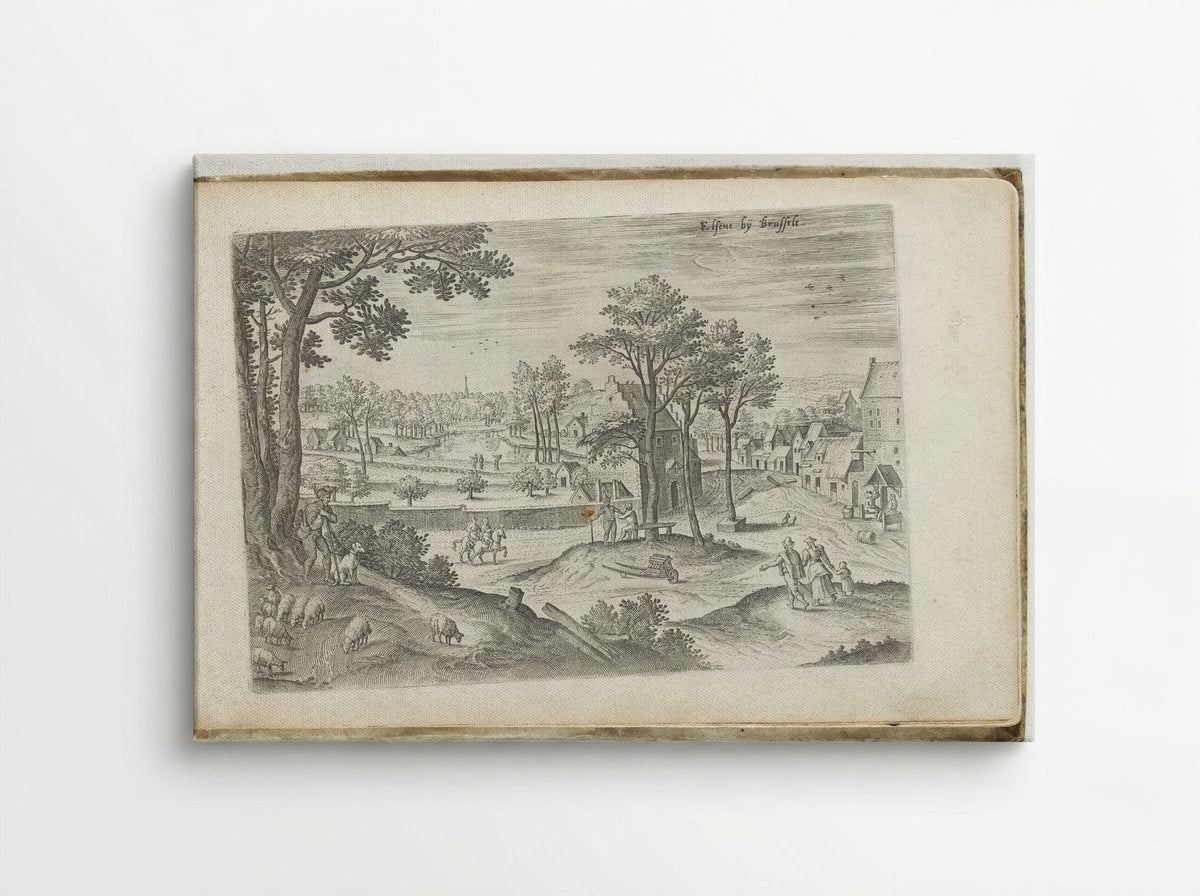 Elsens bij Brussels - Hans Collaert the Elder - Canvas