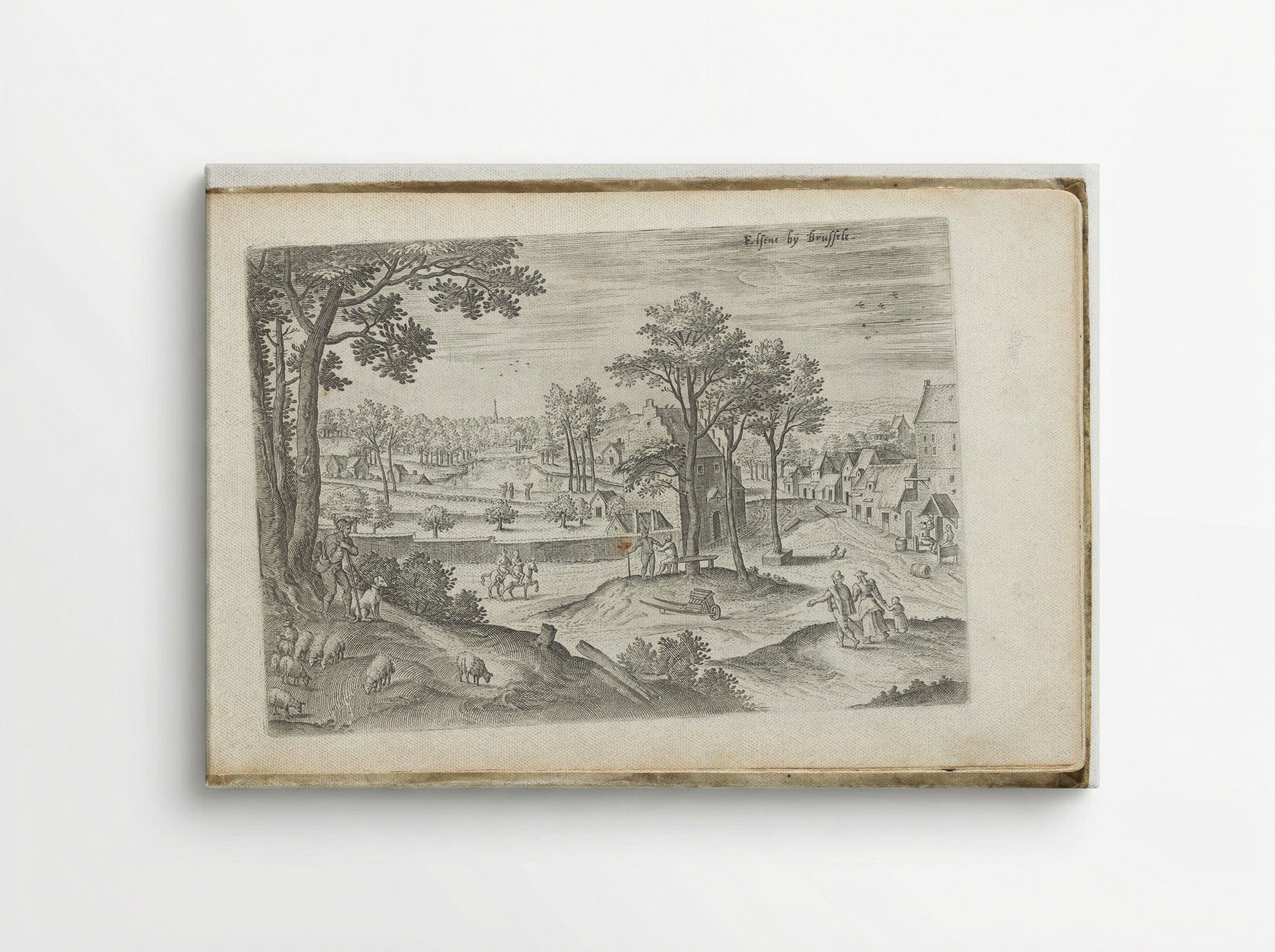 Elsens bij Brussels - Hans Collaert the Elder - Canvas