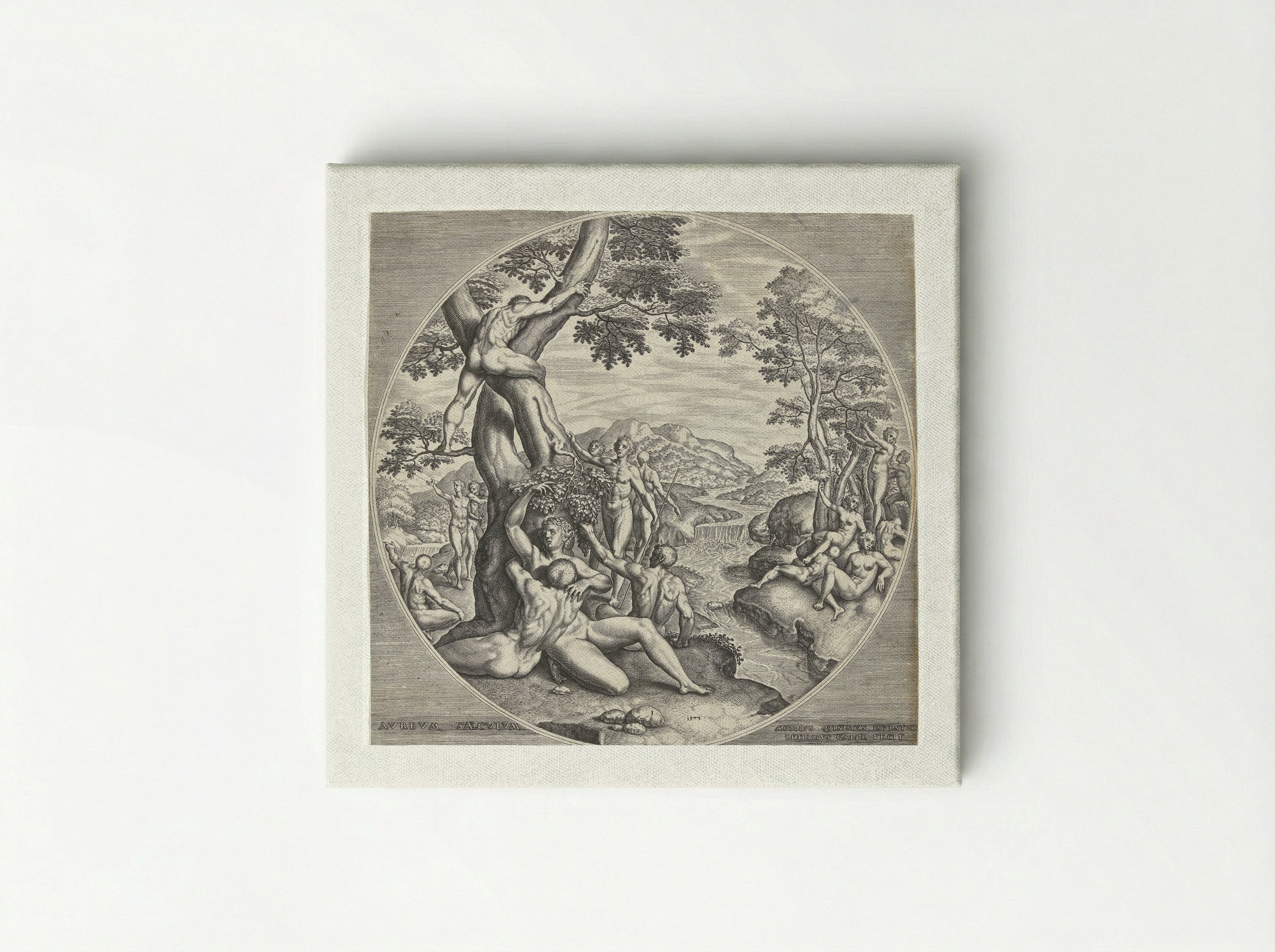 The Golden Age - Philips Galle - Canvas