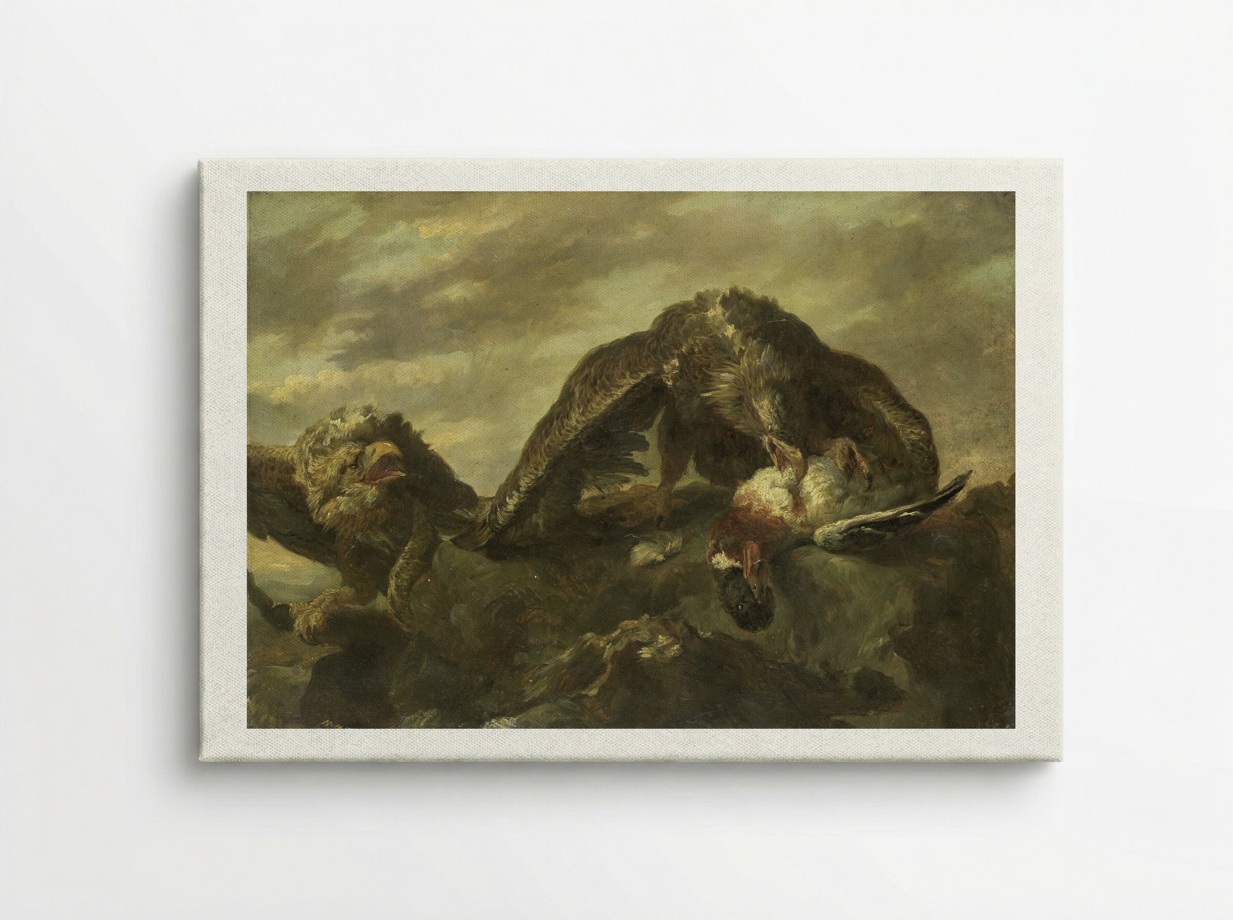 Arenden op rotsen - Matthijs Maris - Canvas