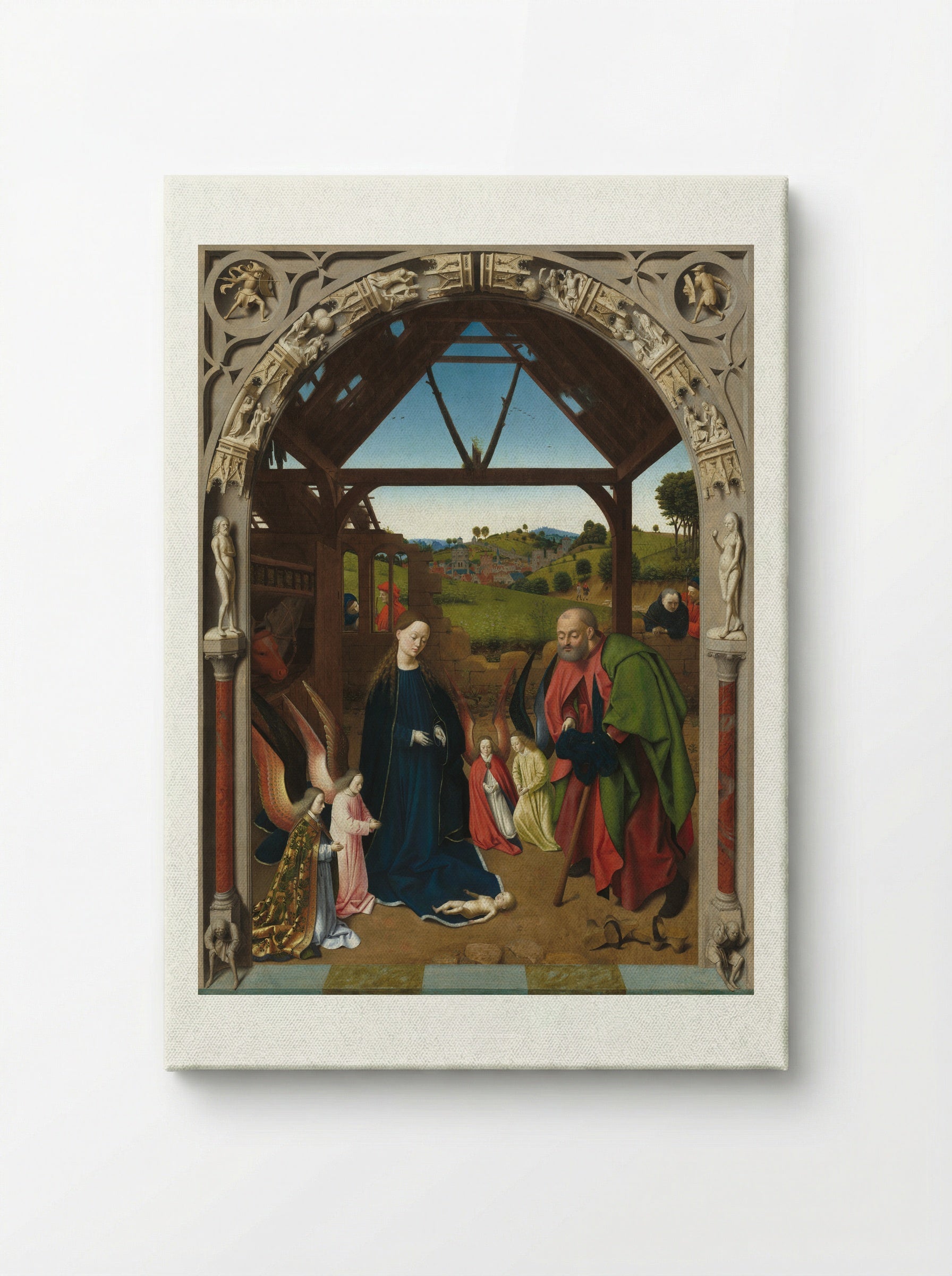 Nativity - Petrus Christus - Canvas