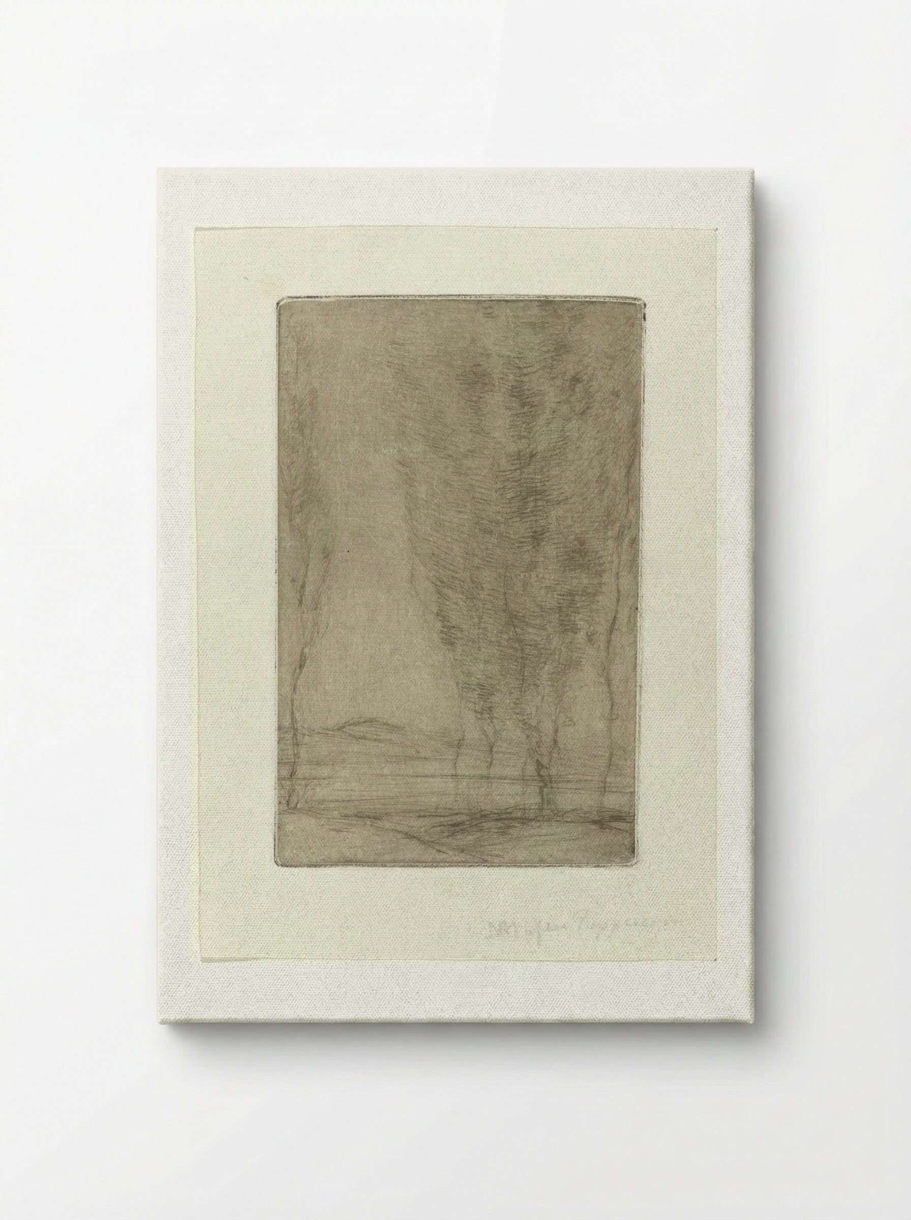Landscape with a Low Horizon - Matthijs Maris - Canvas