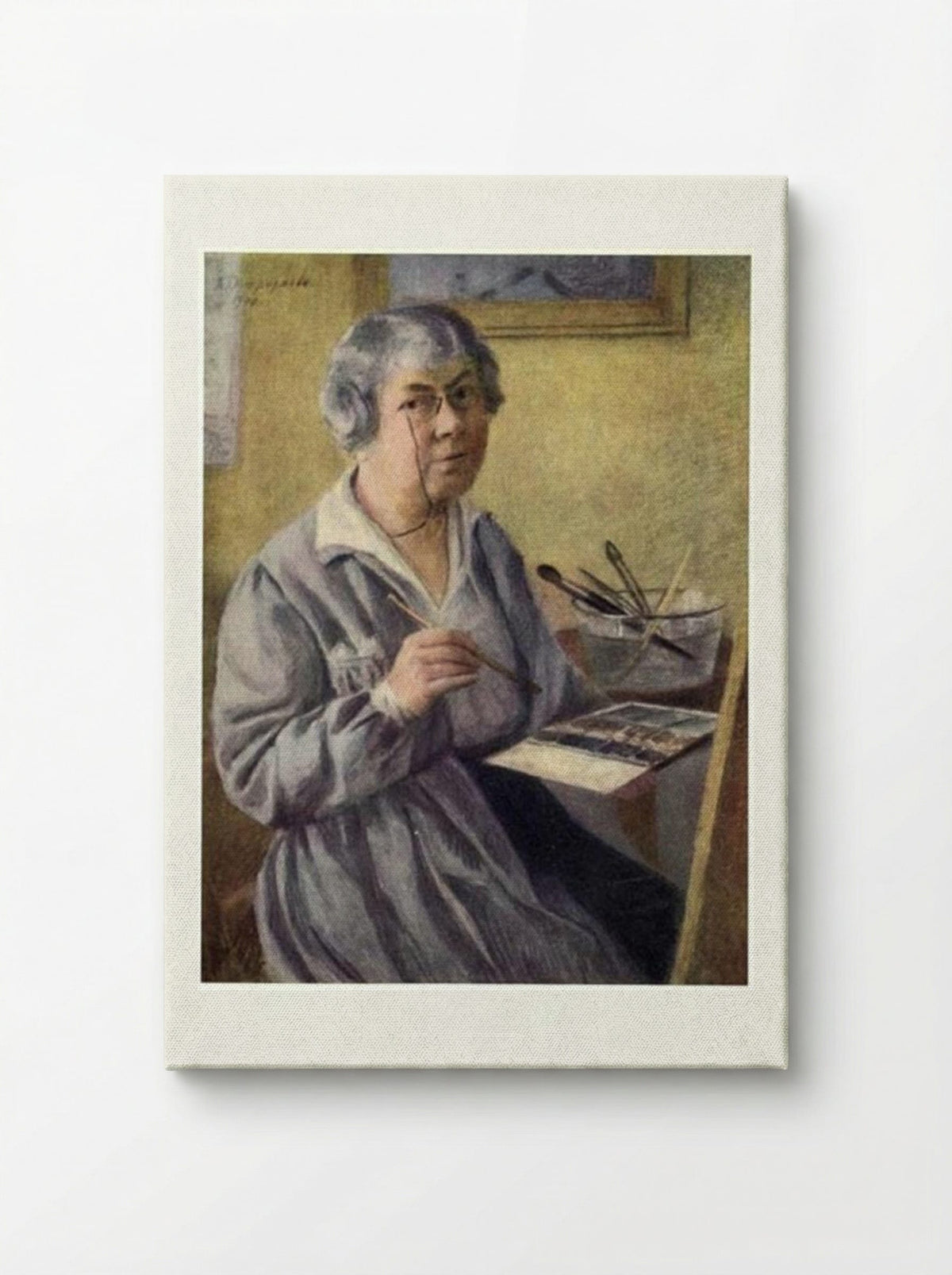 Self-portrait - Anna Ostroumova-Lebedeva - Canvas